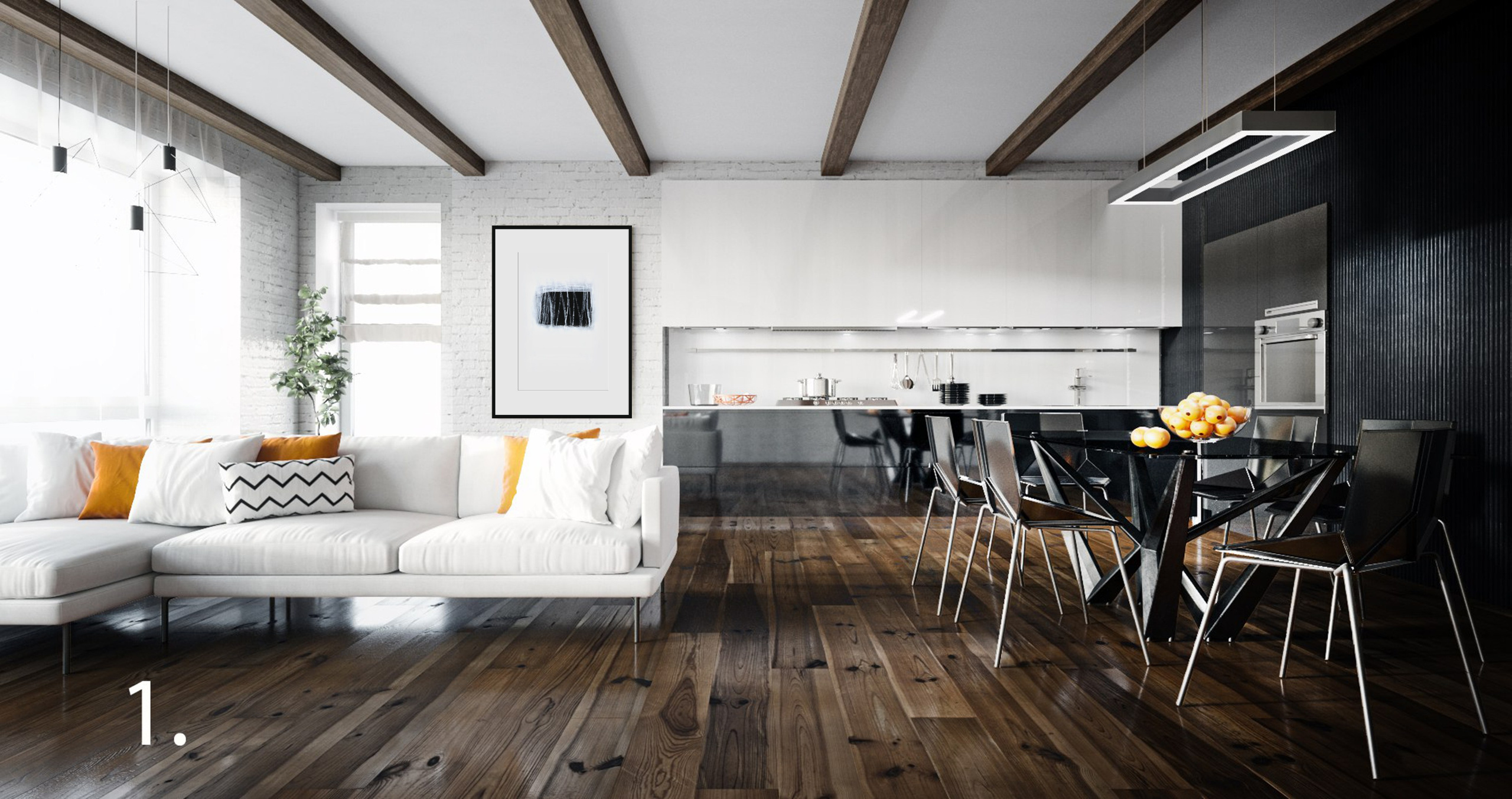 Estilo y Arte en Interiores. Fotógrafo Aleksandr Rybintsev