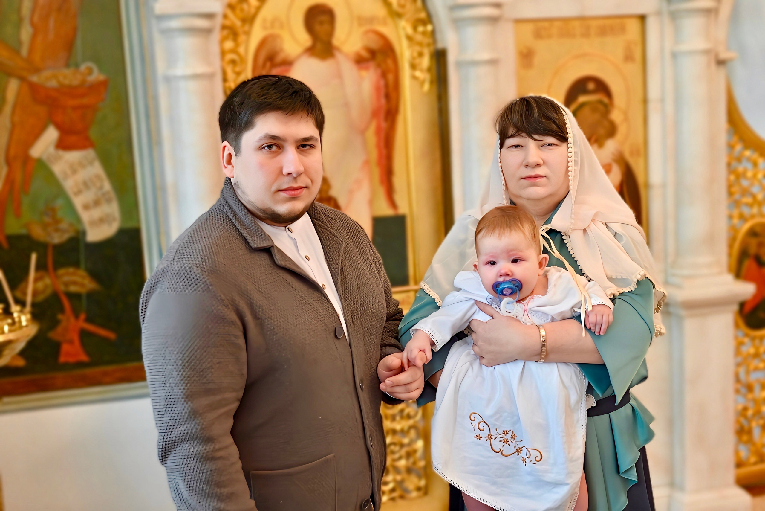 Крещение в Царицыно. Семейный и детский фотограф Москва