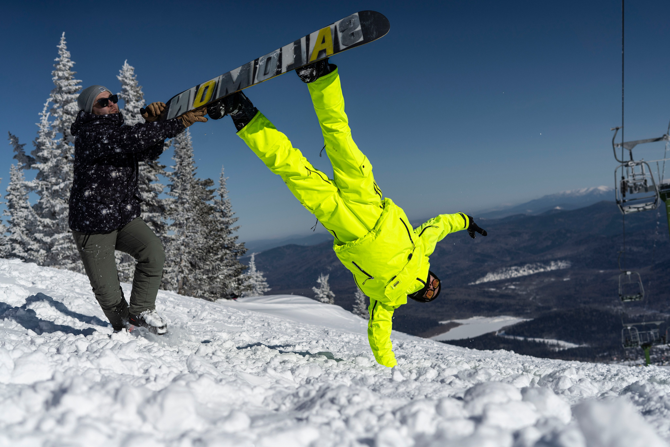 Фотосессия на вершине. Анастасия Паршукова — фотограф Шерегеш Новосибирск