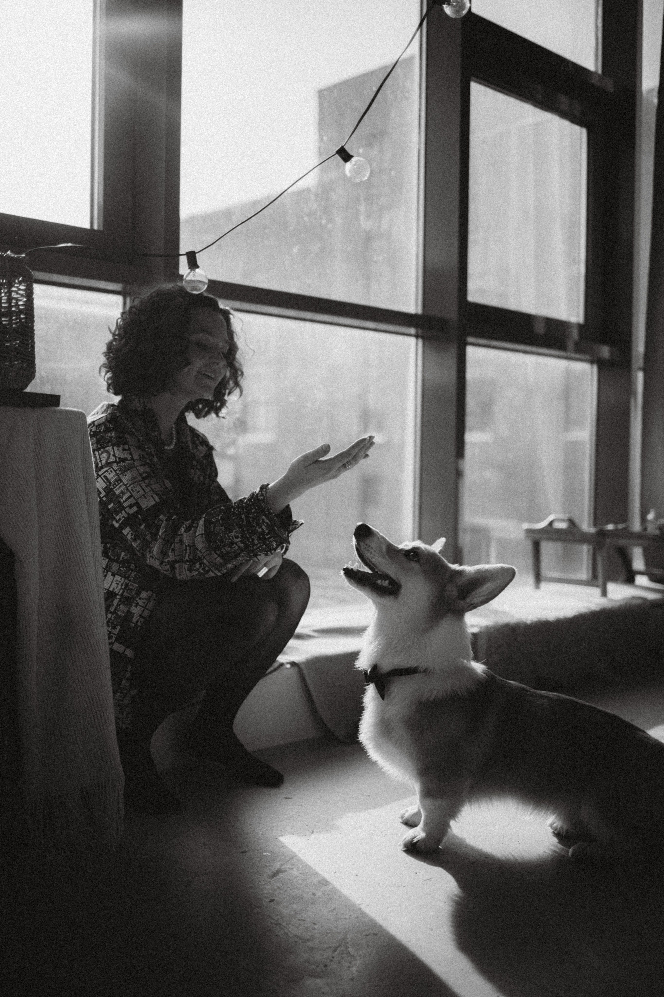 Наталья, Евгений и Мерлин