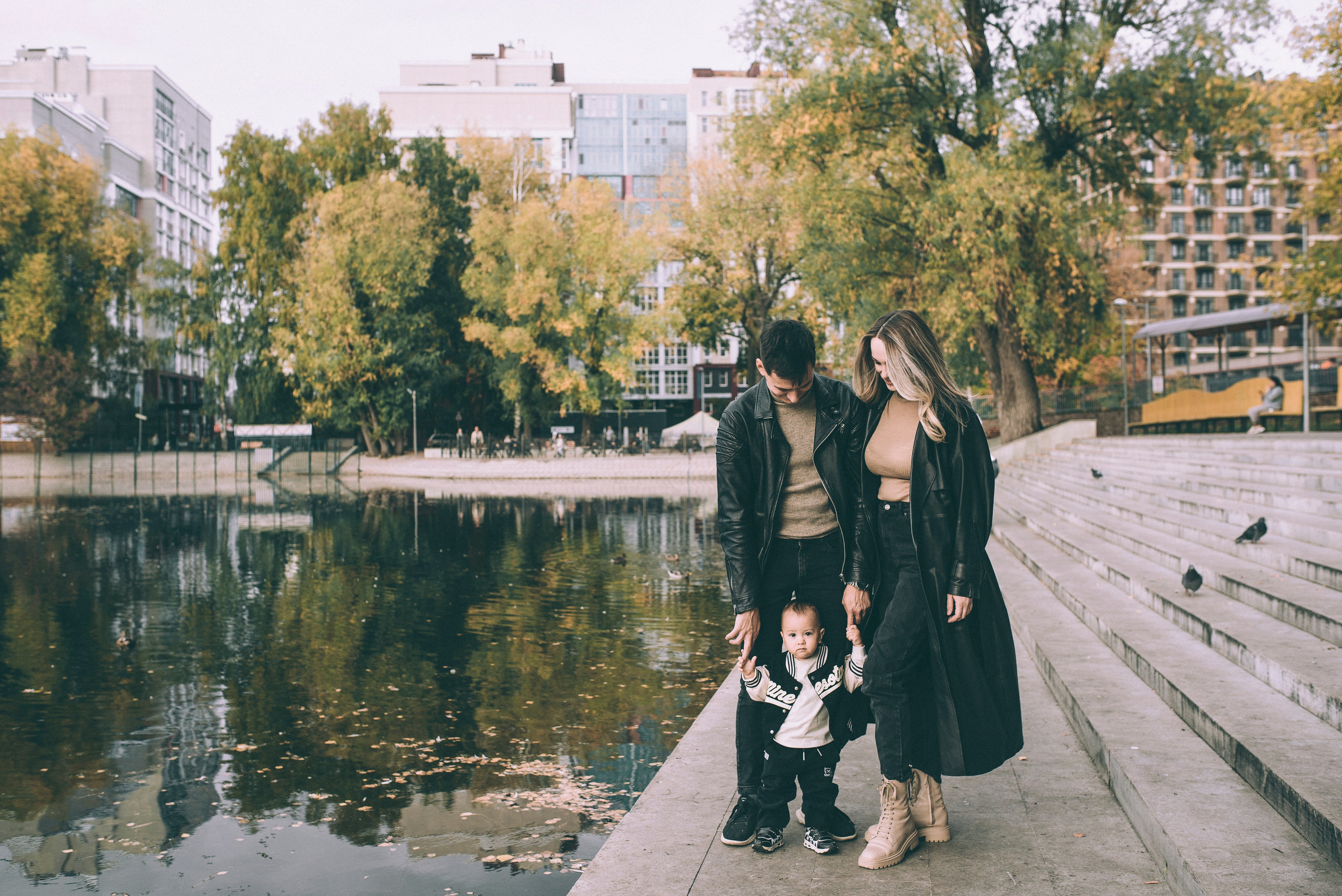 Ринат, Неля и Алан. Семейный и newborn фотограф в Уфе Елена Сакурова