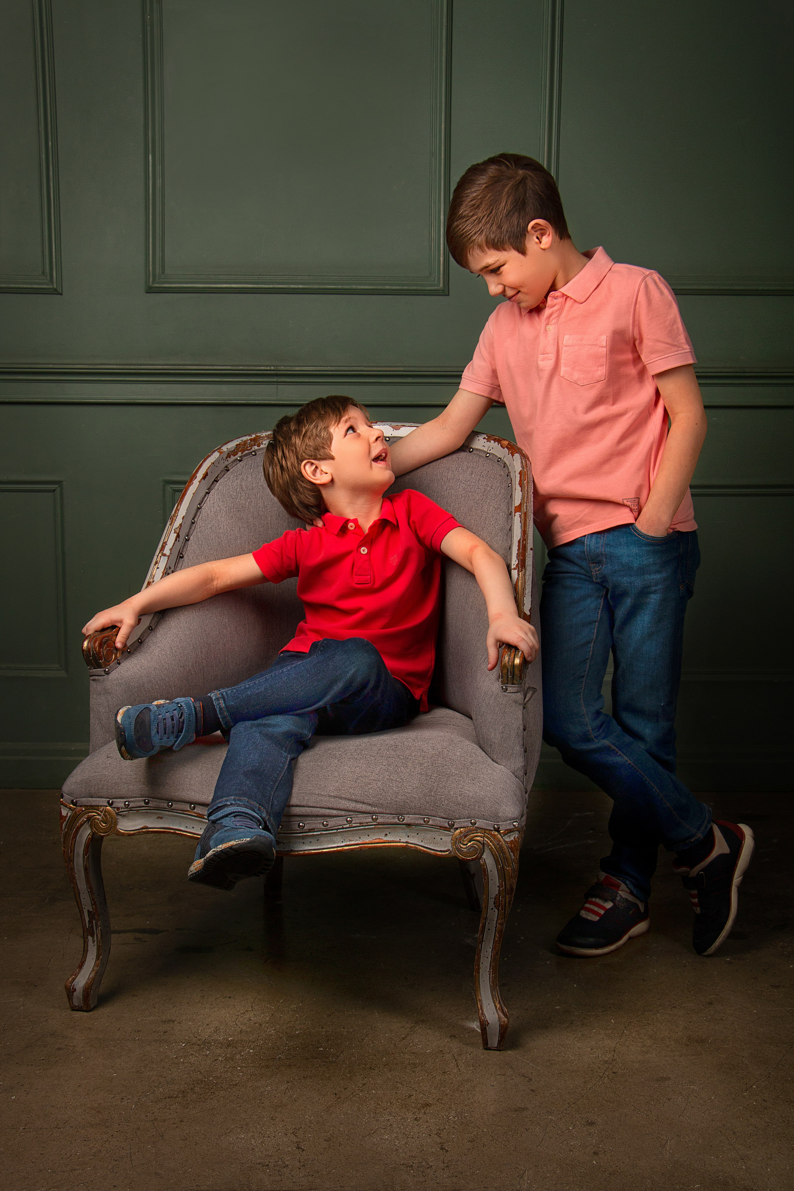 Съёмка в студии. Семейный и детский фотограф. М ария Гранкина