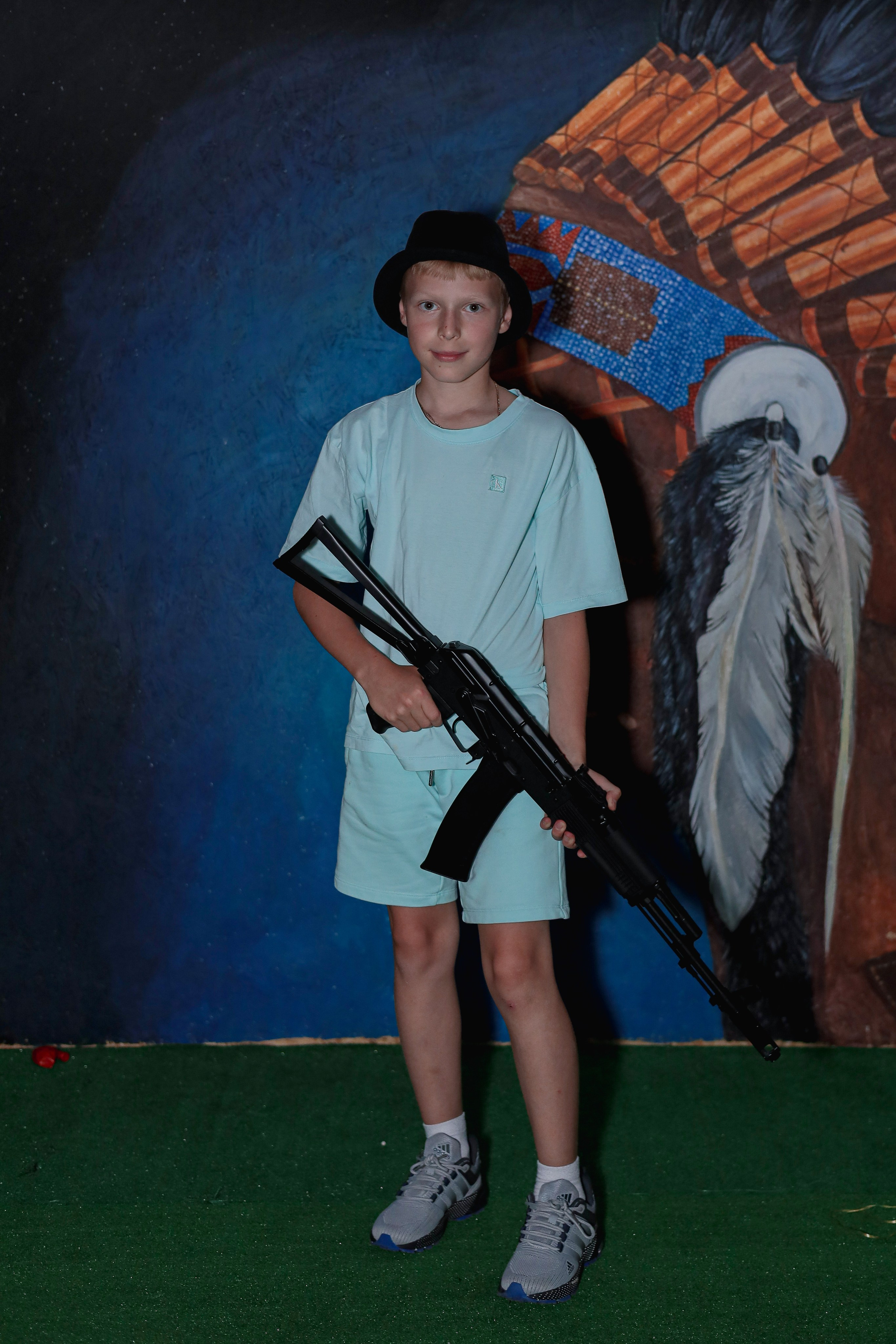 День рождение в стрелковом клубе. Фотограф Надршина Лилия