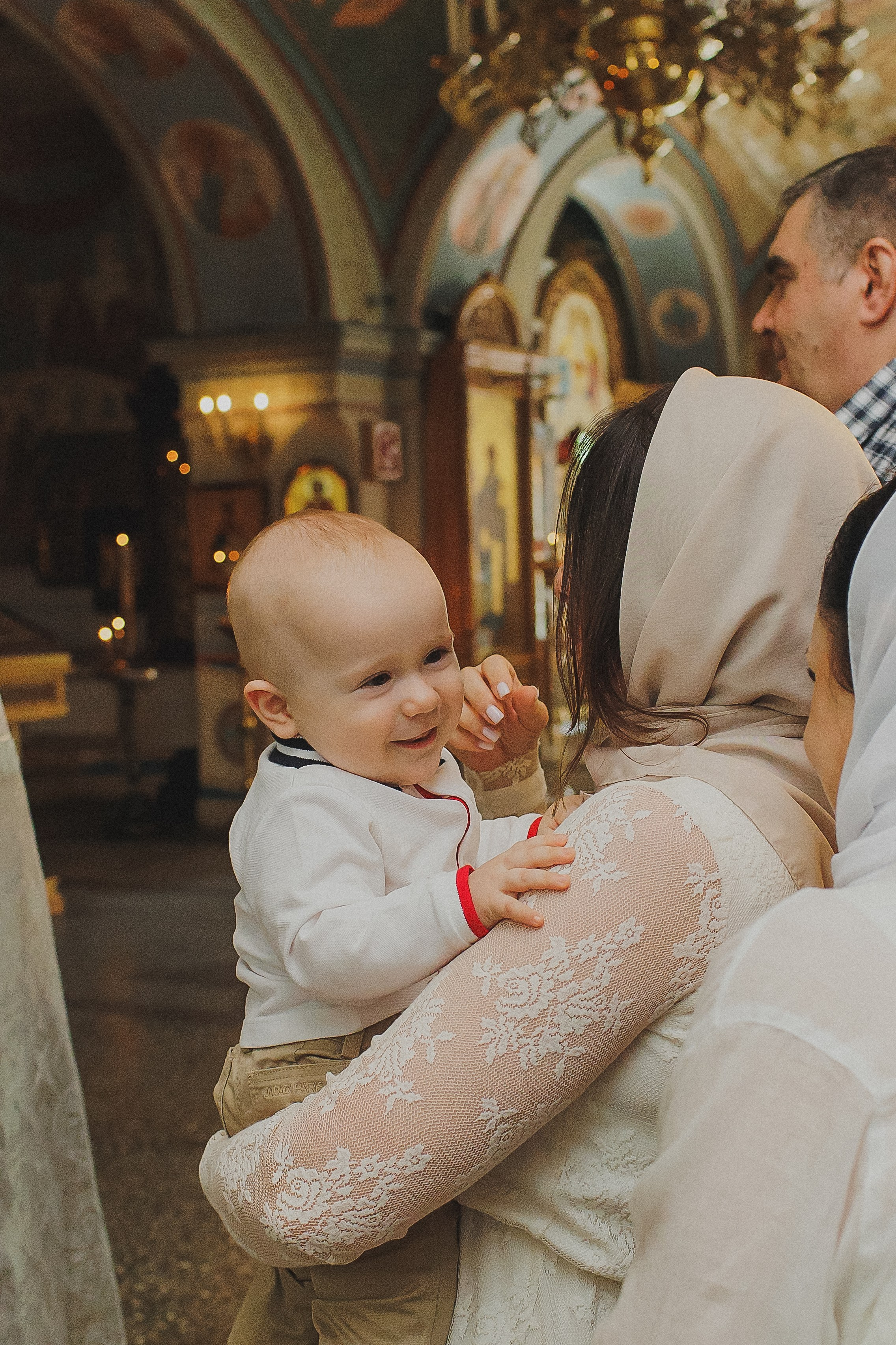 Таинство крещения в Люберцах и Москве. Фотограф в Москве и Люберцах Анна Ушакова