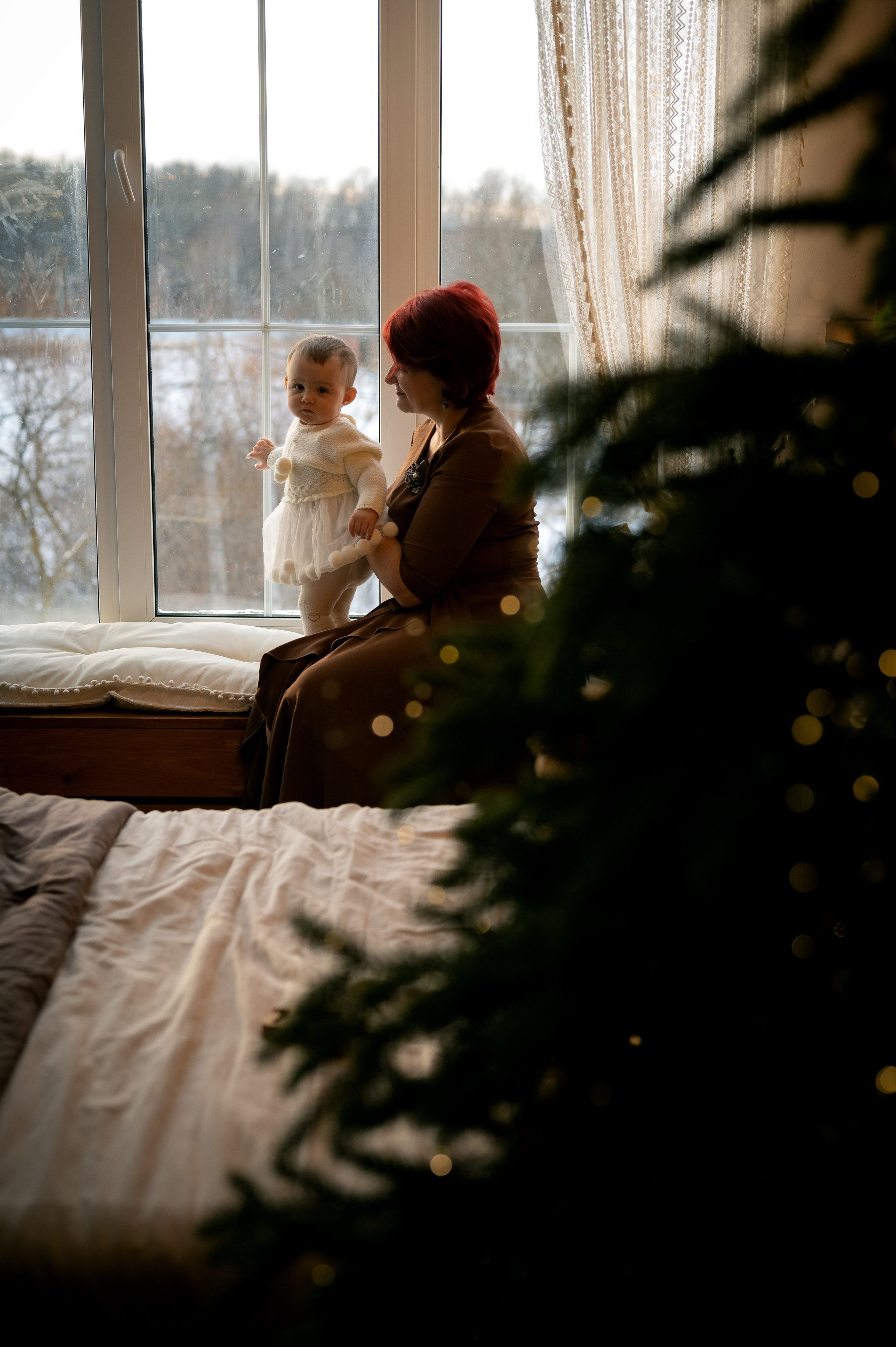 Новый год в студии. Фотограф новорождённых, семейный, школьный в городе Калуге Евгения