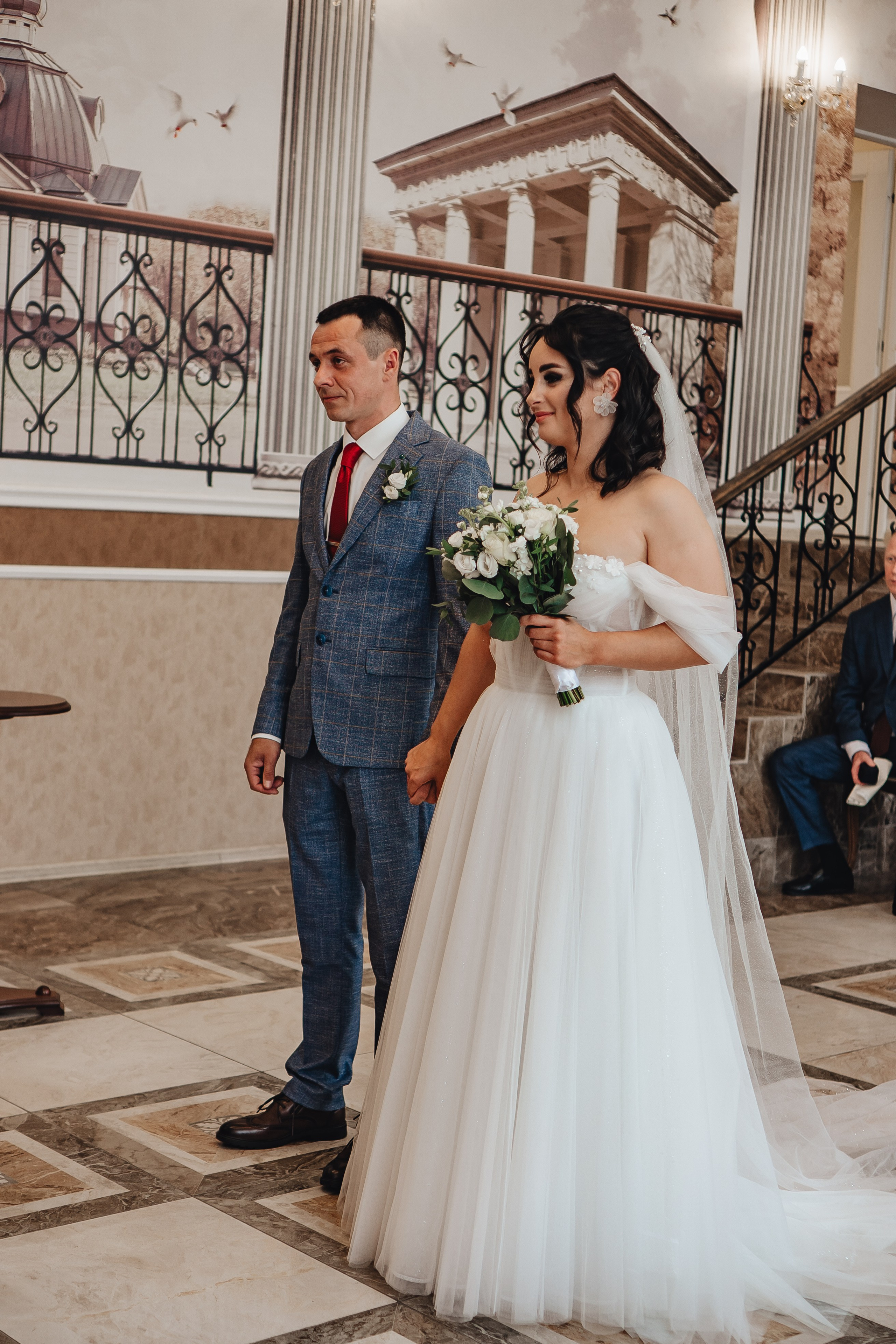 СВАДЕБНАЯ СЬЕМКА В ЗАГСЕ НА МОСКОВСКОМ ПРОСПЕКТЕ. Профессиональный фотограф, Санкт-Петербург — Виктория Богомолова