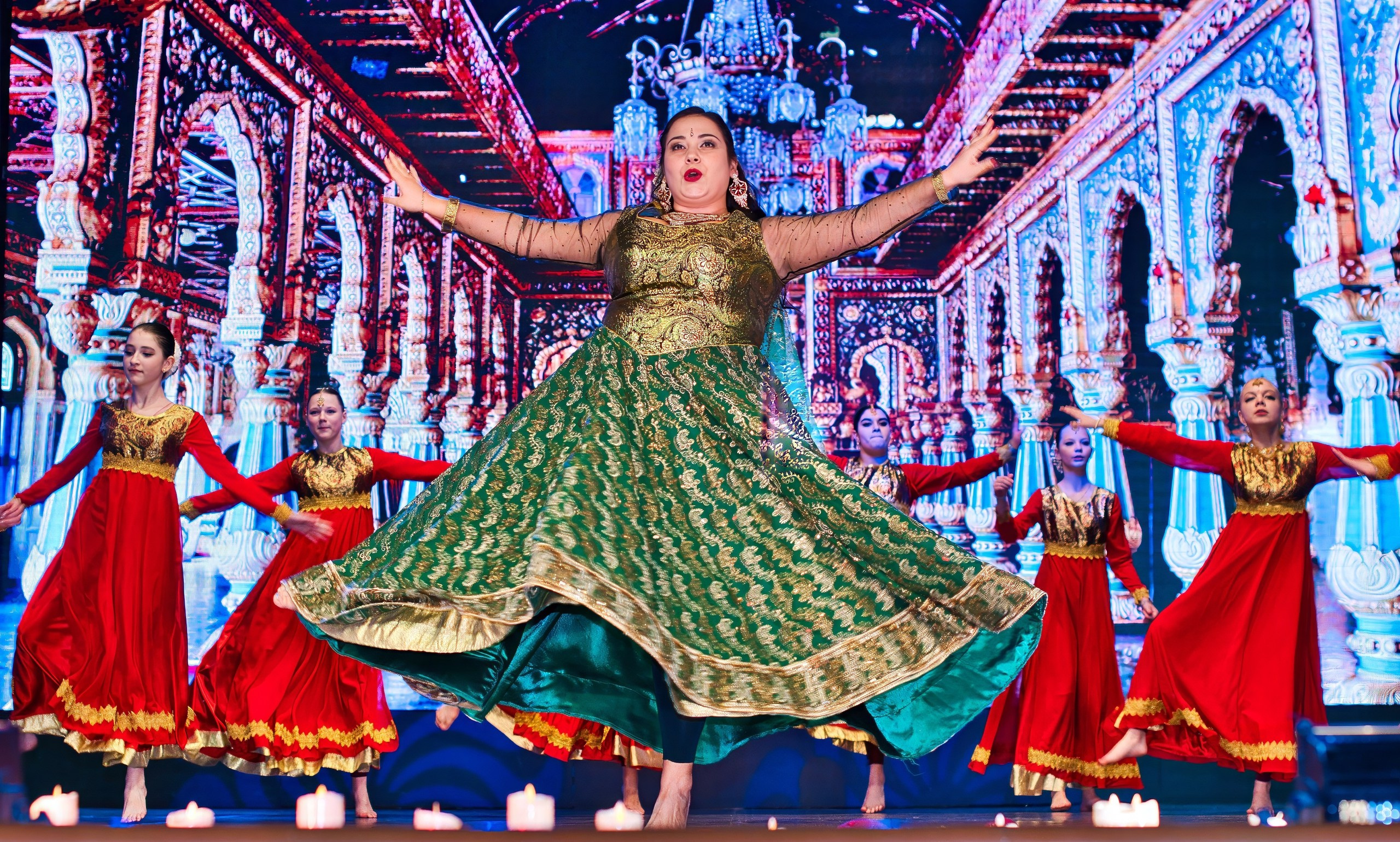 Вечер индийской культуры. Фотограф Денис Кривопусков