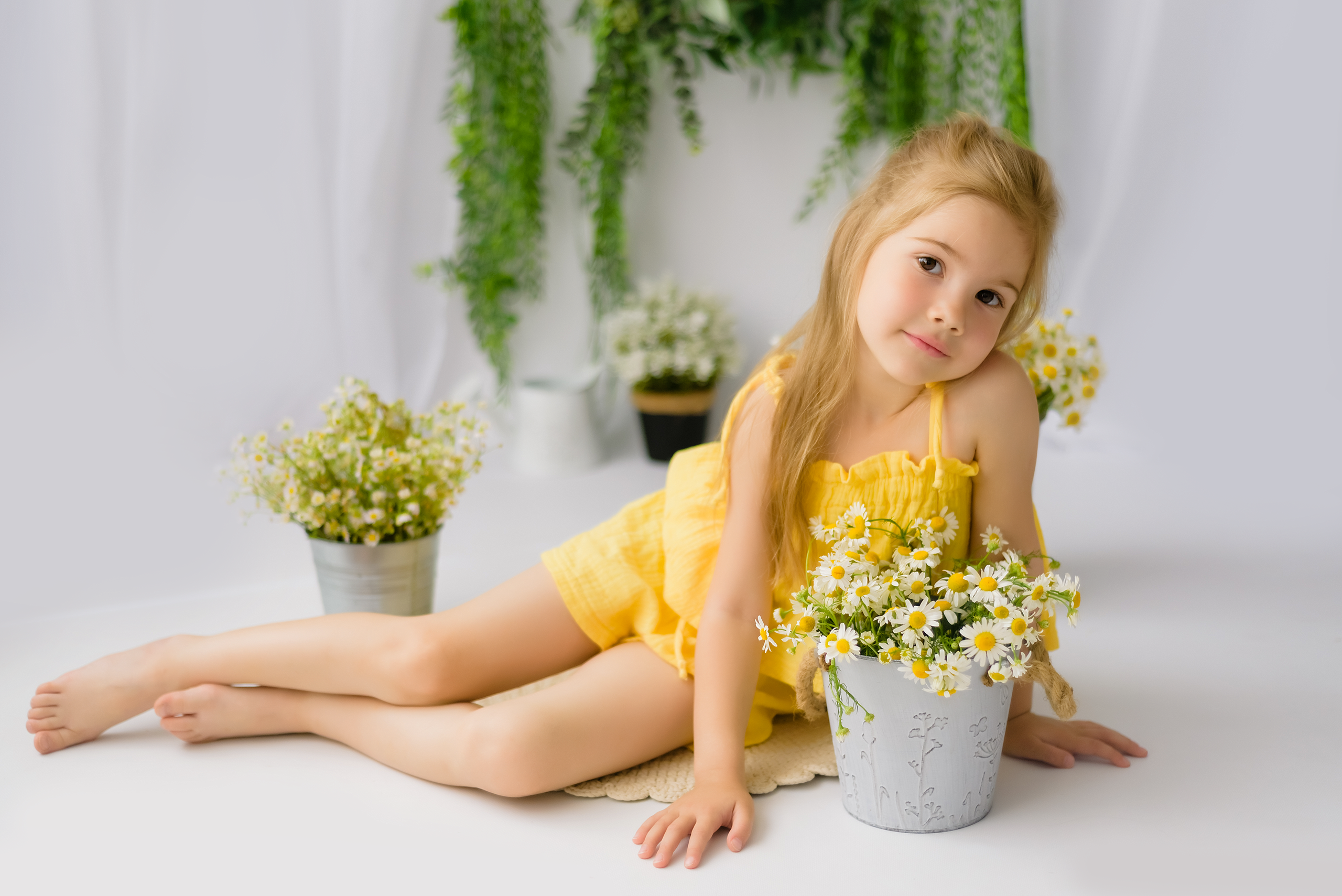 «Ромашки» Полина. Детский Фотограф |Фотограф на годик в Брянске Ирина Романова