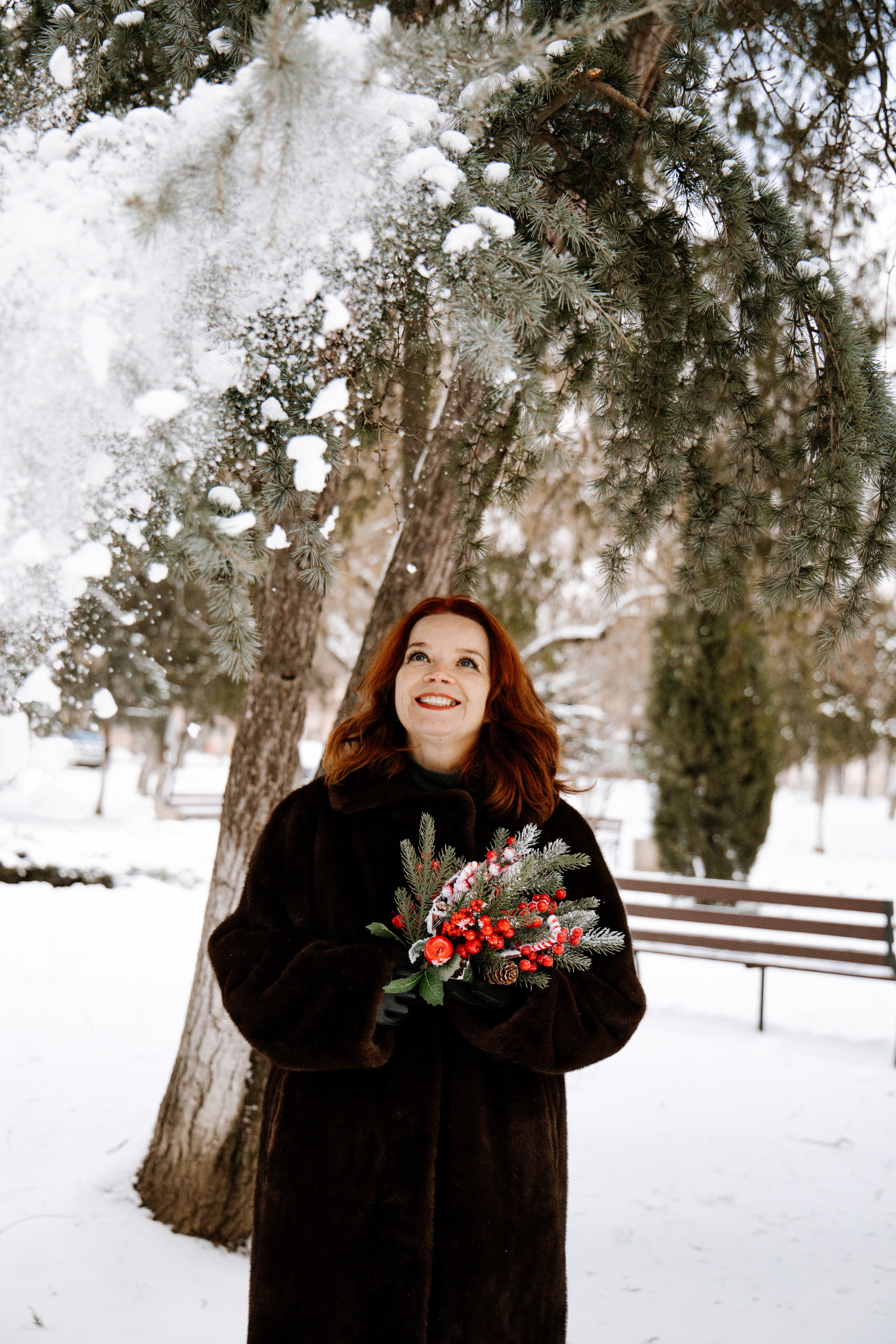 Снежная прогулка Александры. Семейный фотограф | Керчь | Ивановская Виктория