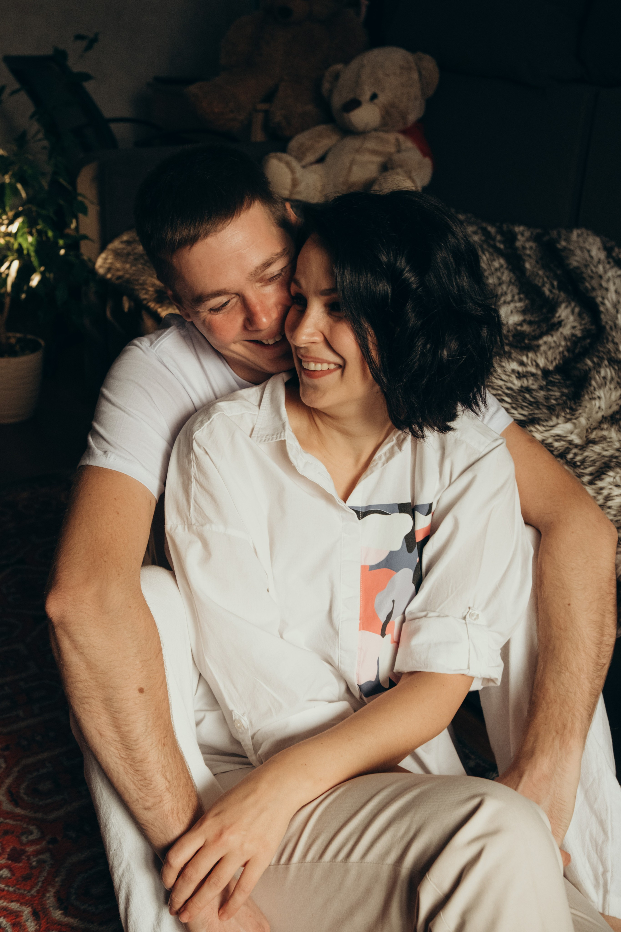 Илья и Мария домашняя. Фотограф Евгения Войко Тюмень