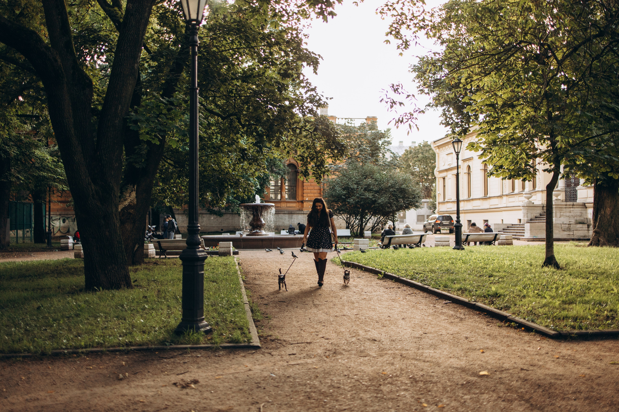 Даша и ее мальчики. Фотограф — Анималист | Санкт-Петербург
