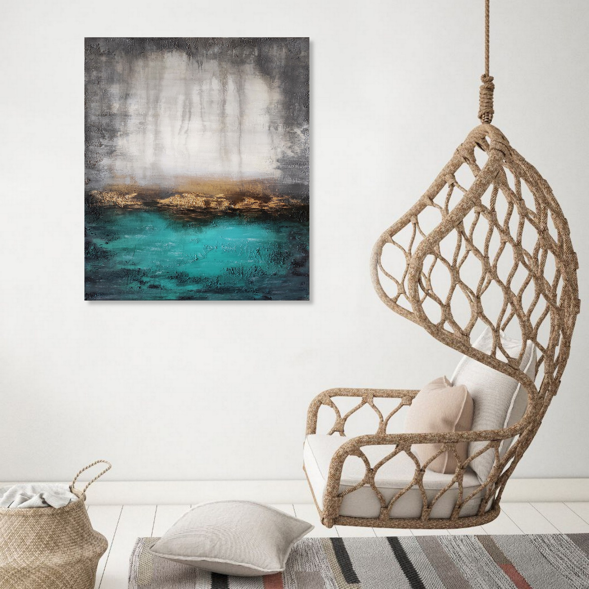 Абстракция. Художник Анастасия Кисткина, Петербург