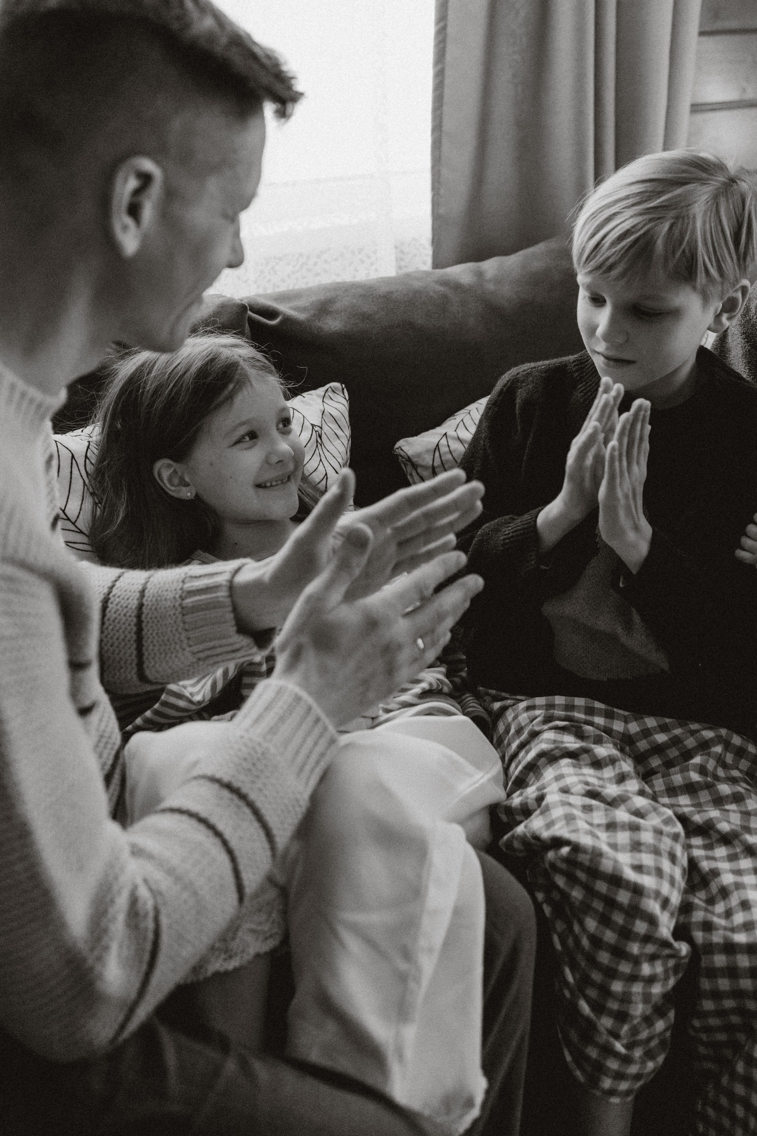 Уютным зимним вечером. Семейный фотограф в Москве Валерия Карпова