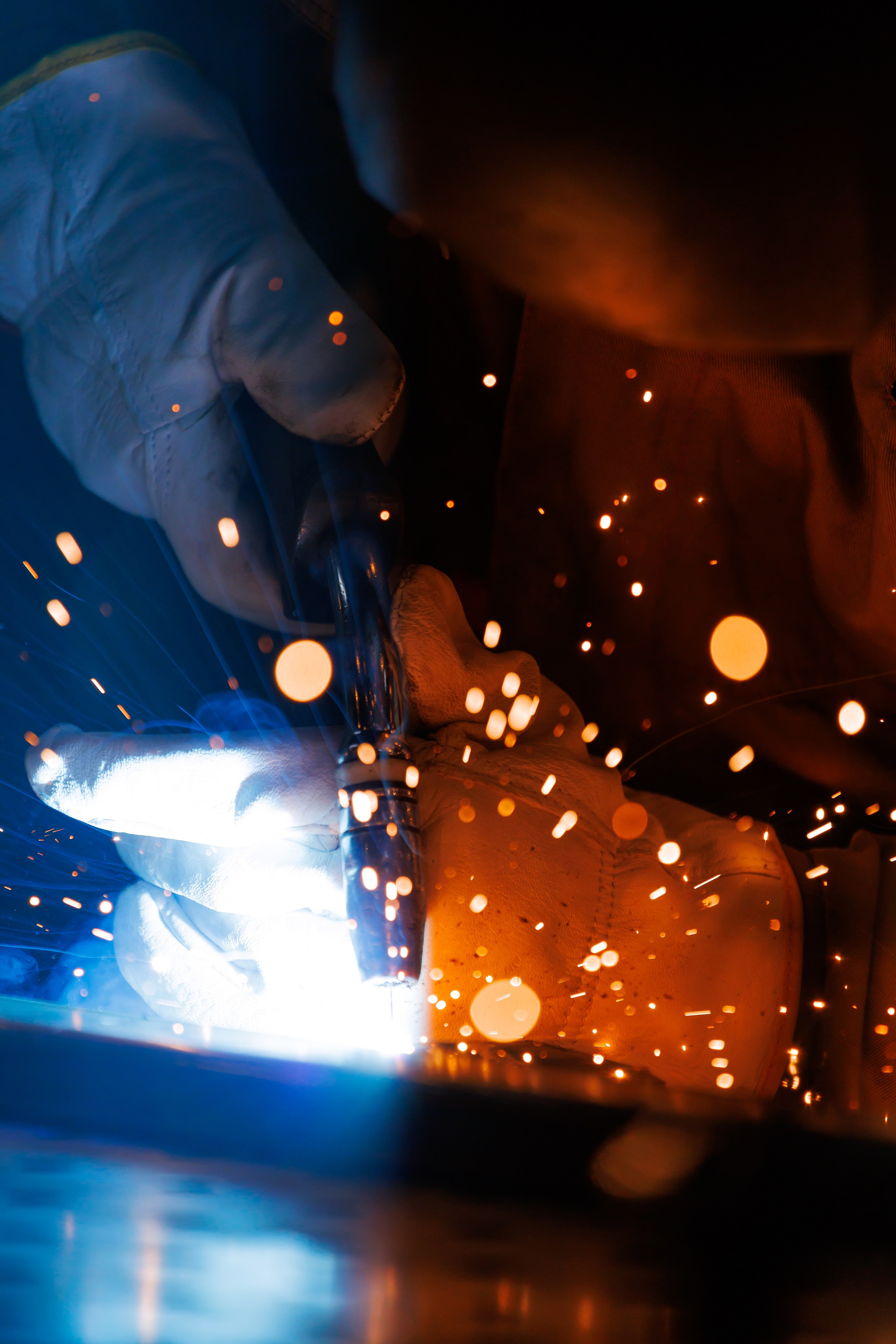 Сварка. Фотограф Антон Клейнос, Владивосток