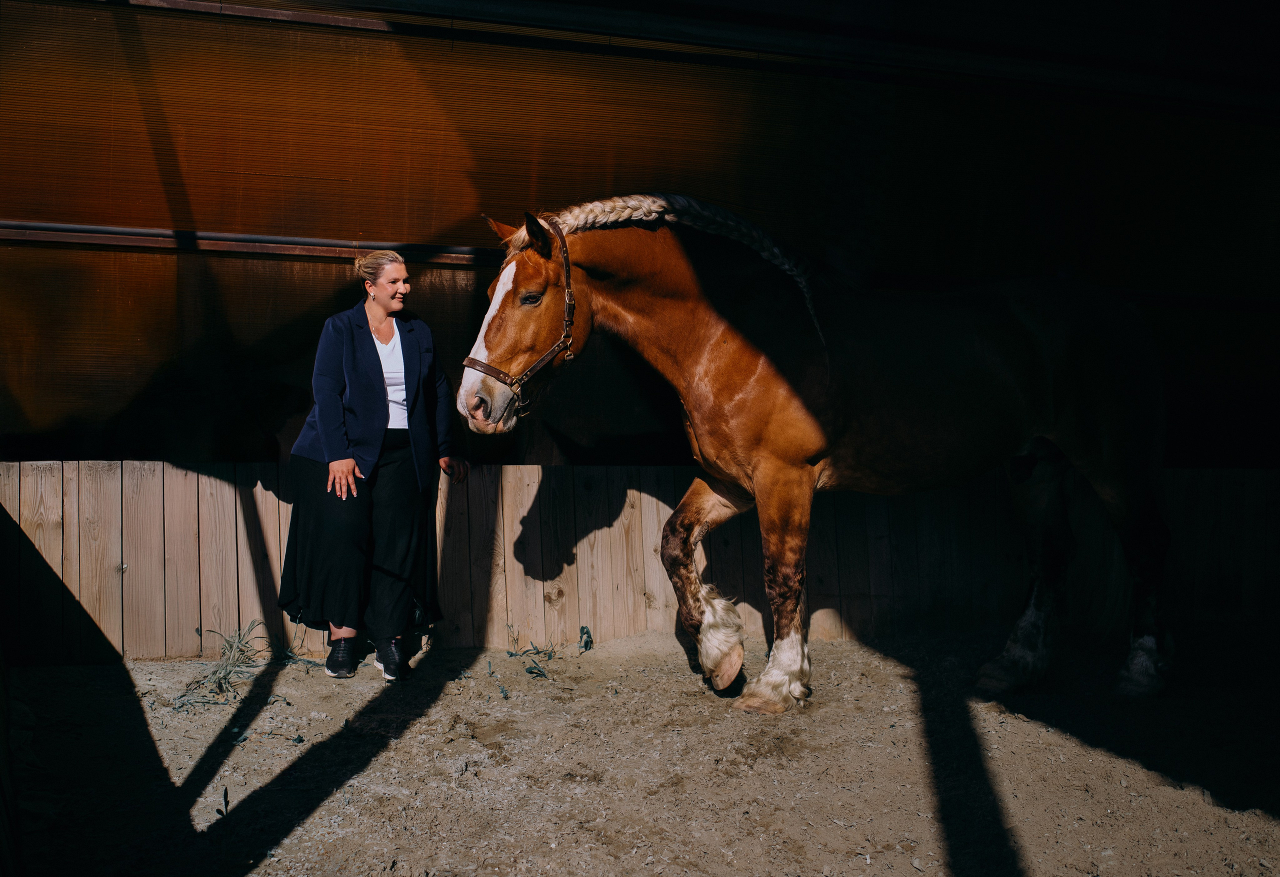 Маша и Боксер. Фотограф-анималист Ксендзова Кристина