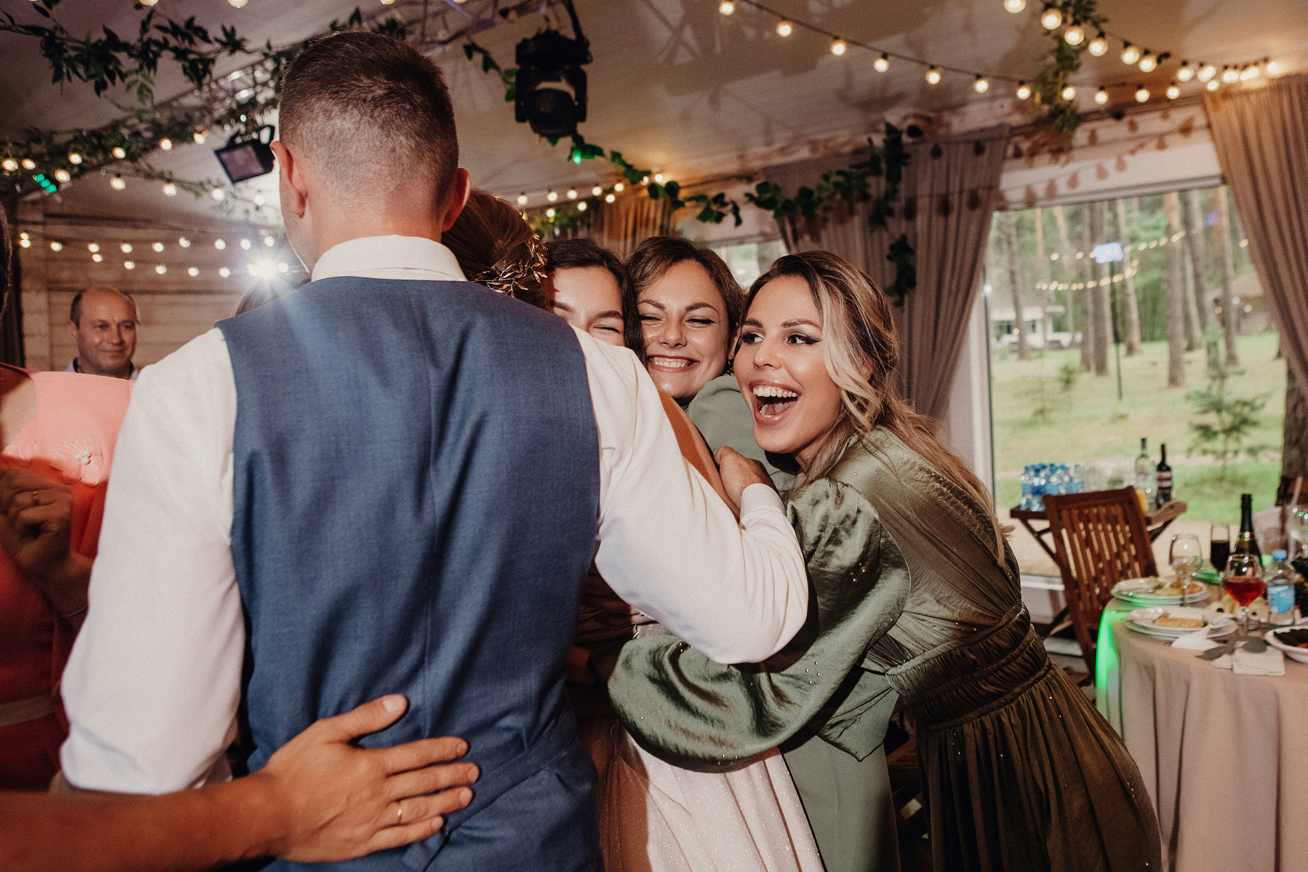 Свадьба банкет в Pine River. Свадебное фото и видео Москва Кристина Музыка