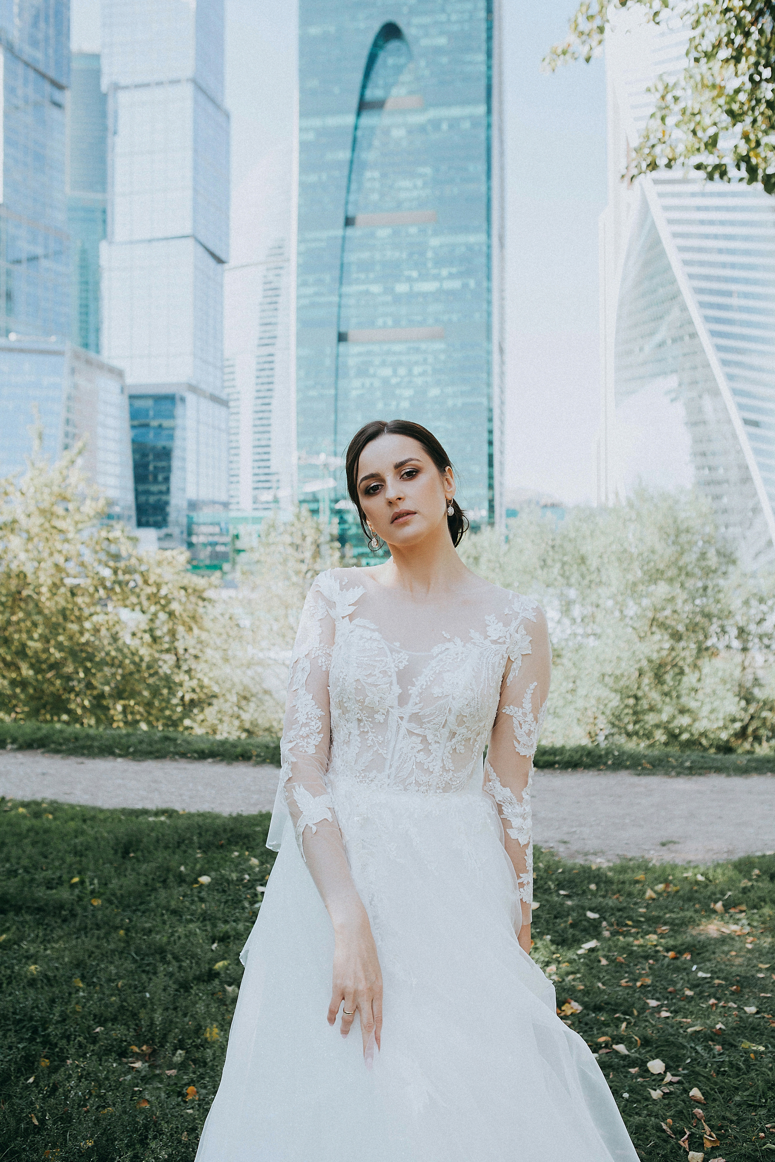 Фотосессия на свадьбу Москва-Сити. Свадебное фото и видео Москва Кристина Музыка