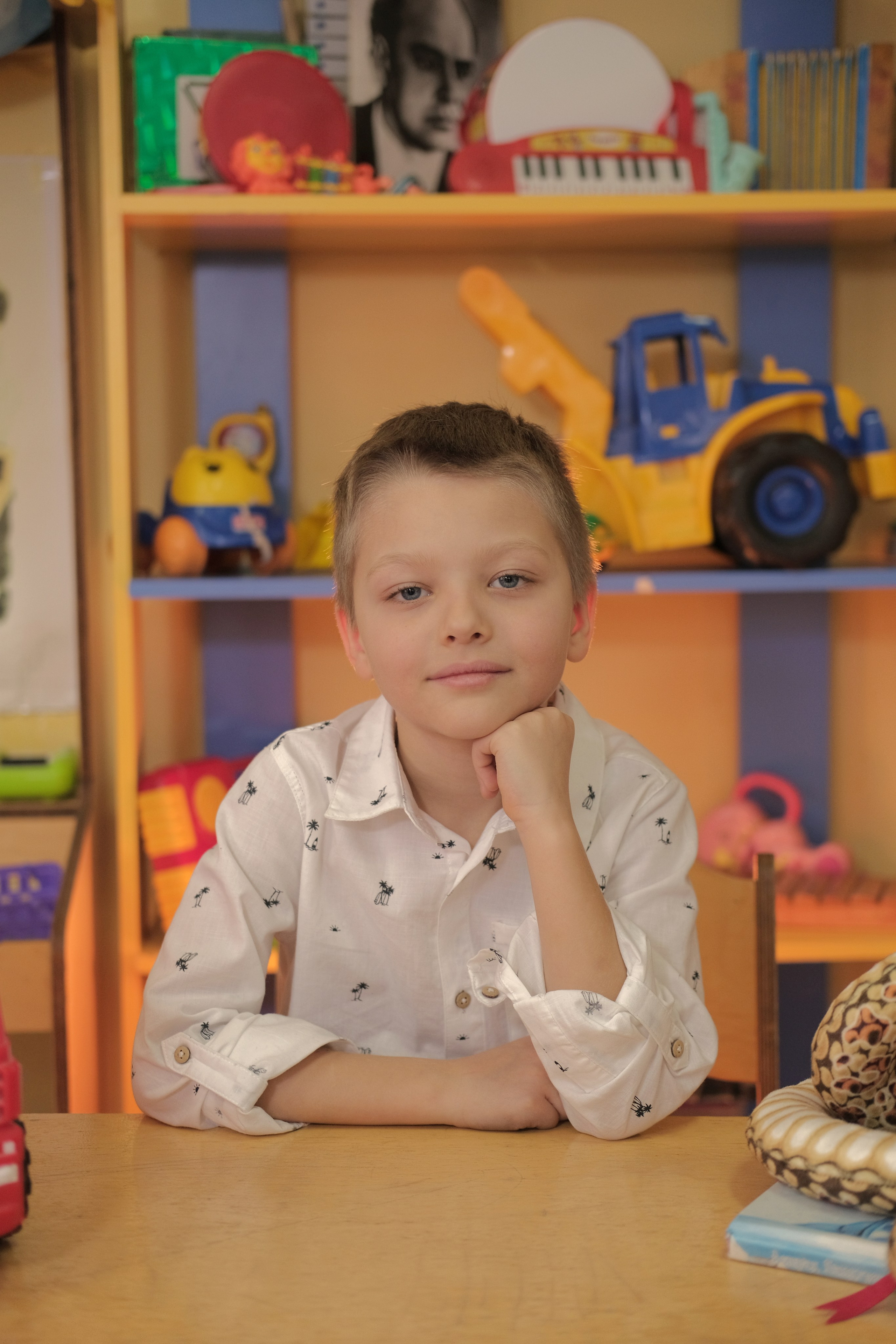 Детский сад портреты 2025. Лиза Рязанцева