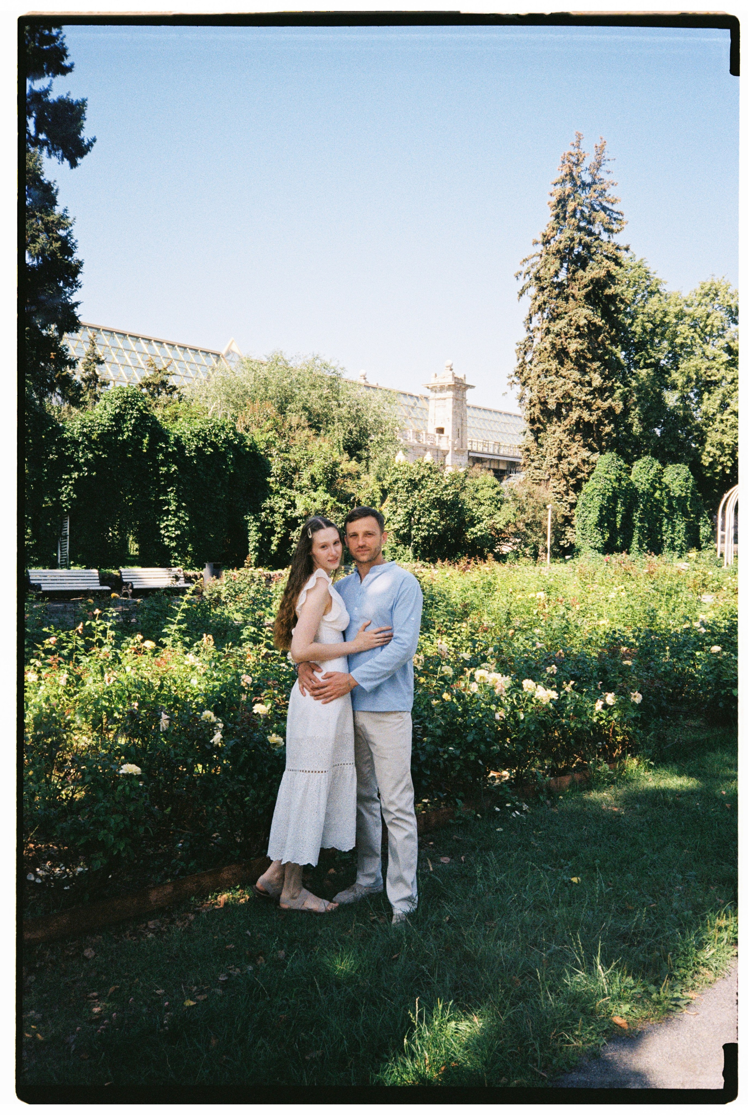 Прогулка лавстори предсвадебная в Парке Горького