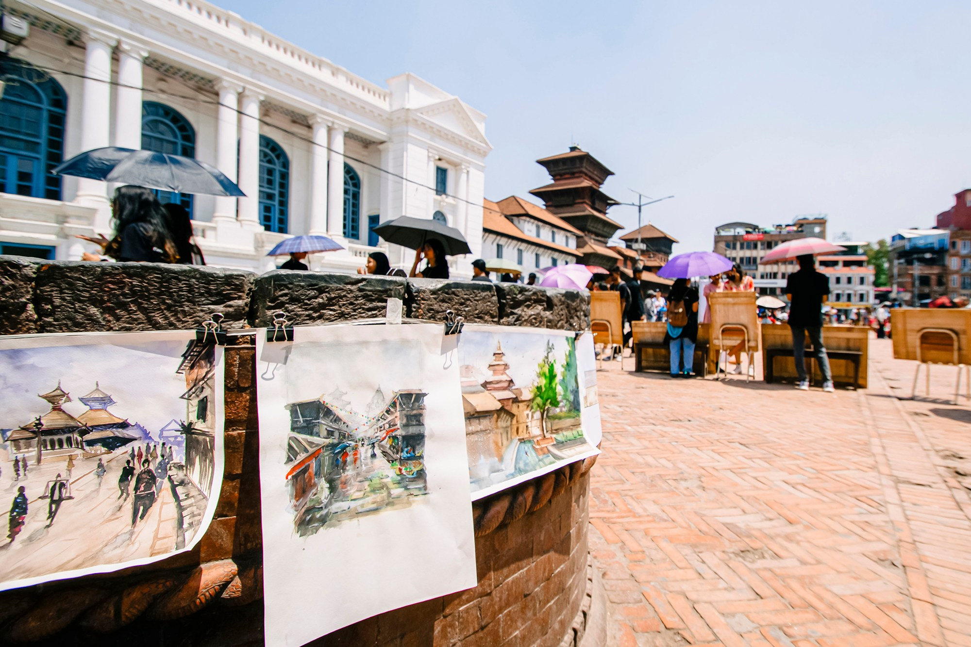 Kathmandu street. Iraogo