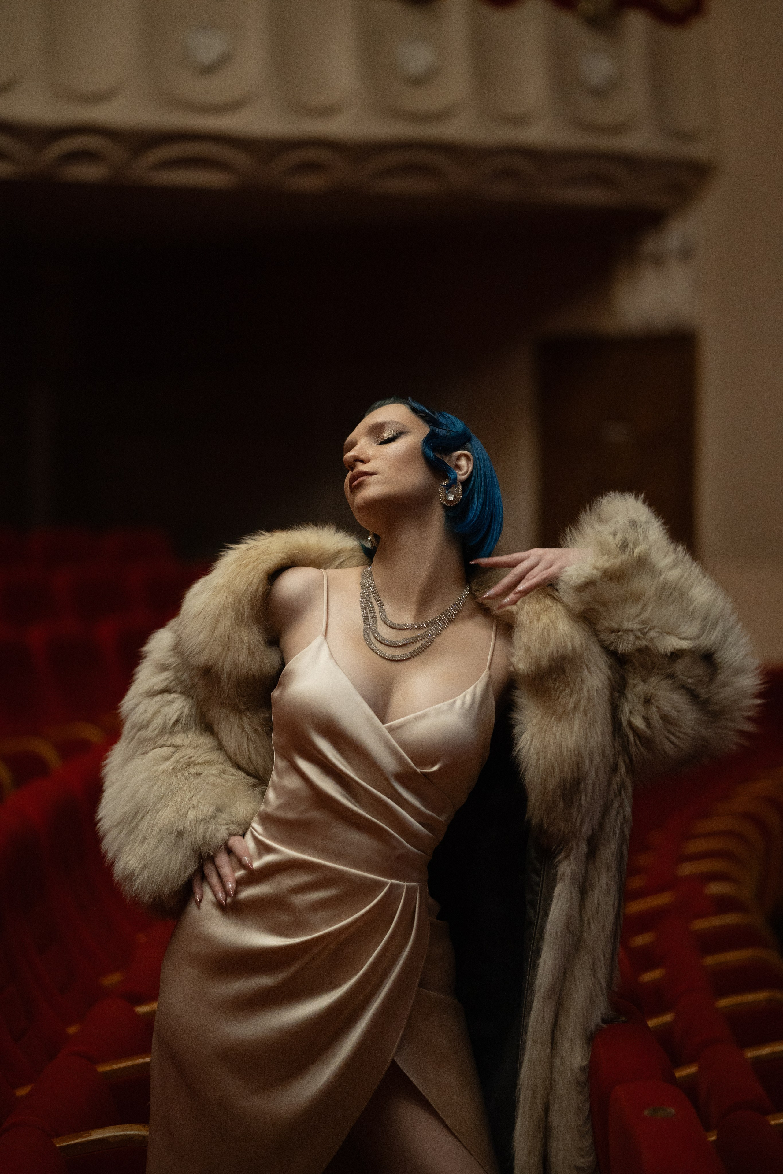 Женский портрет в студии. Фотограф Минск