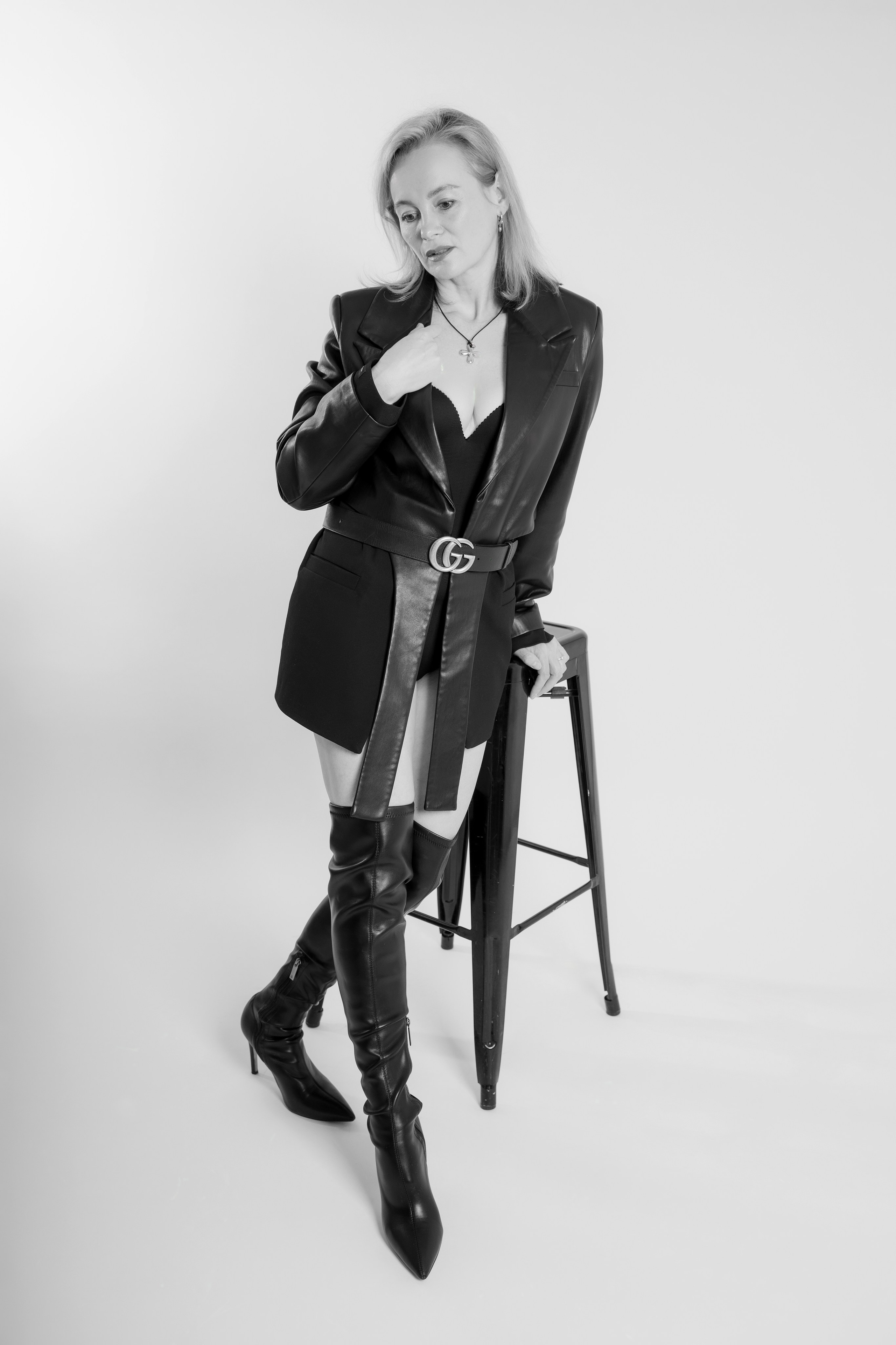 Черно-белая фотосессия