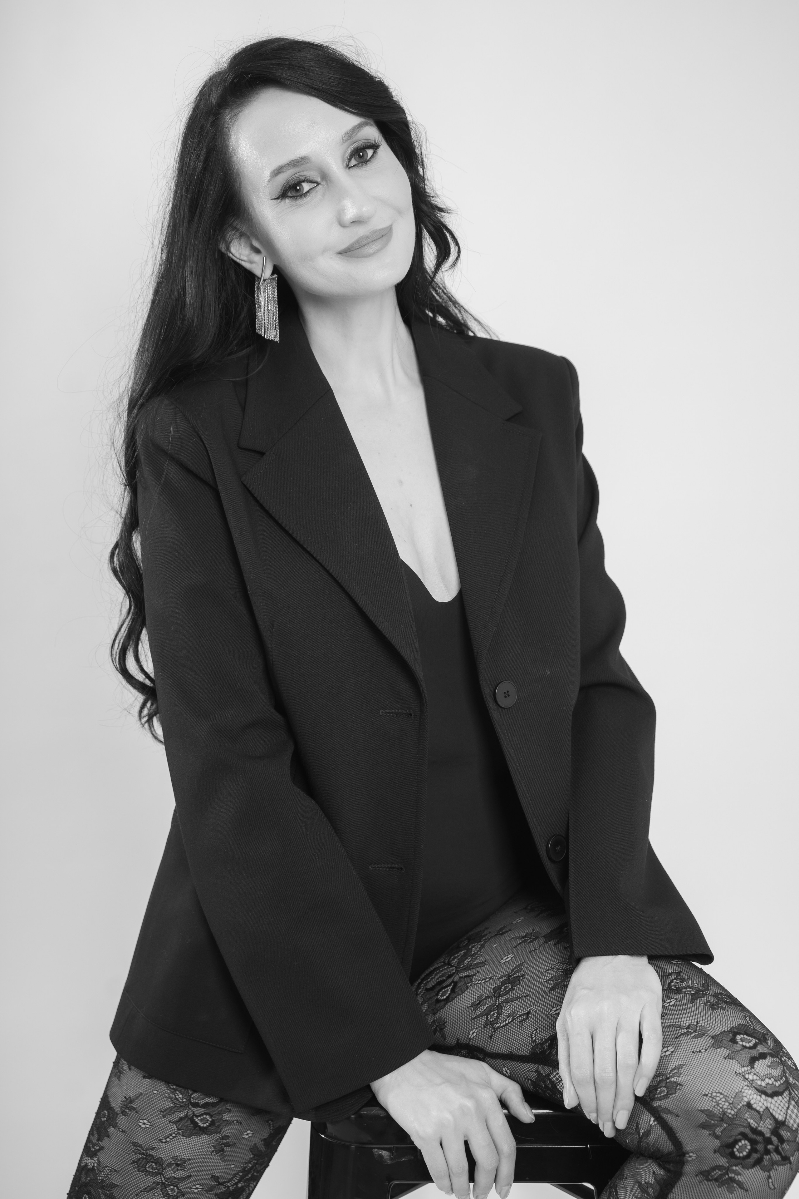 Черно-белая фотосессия