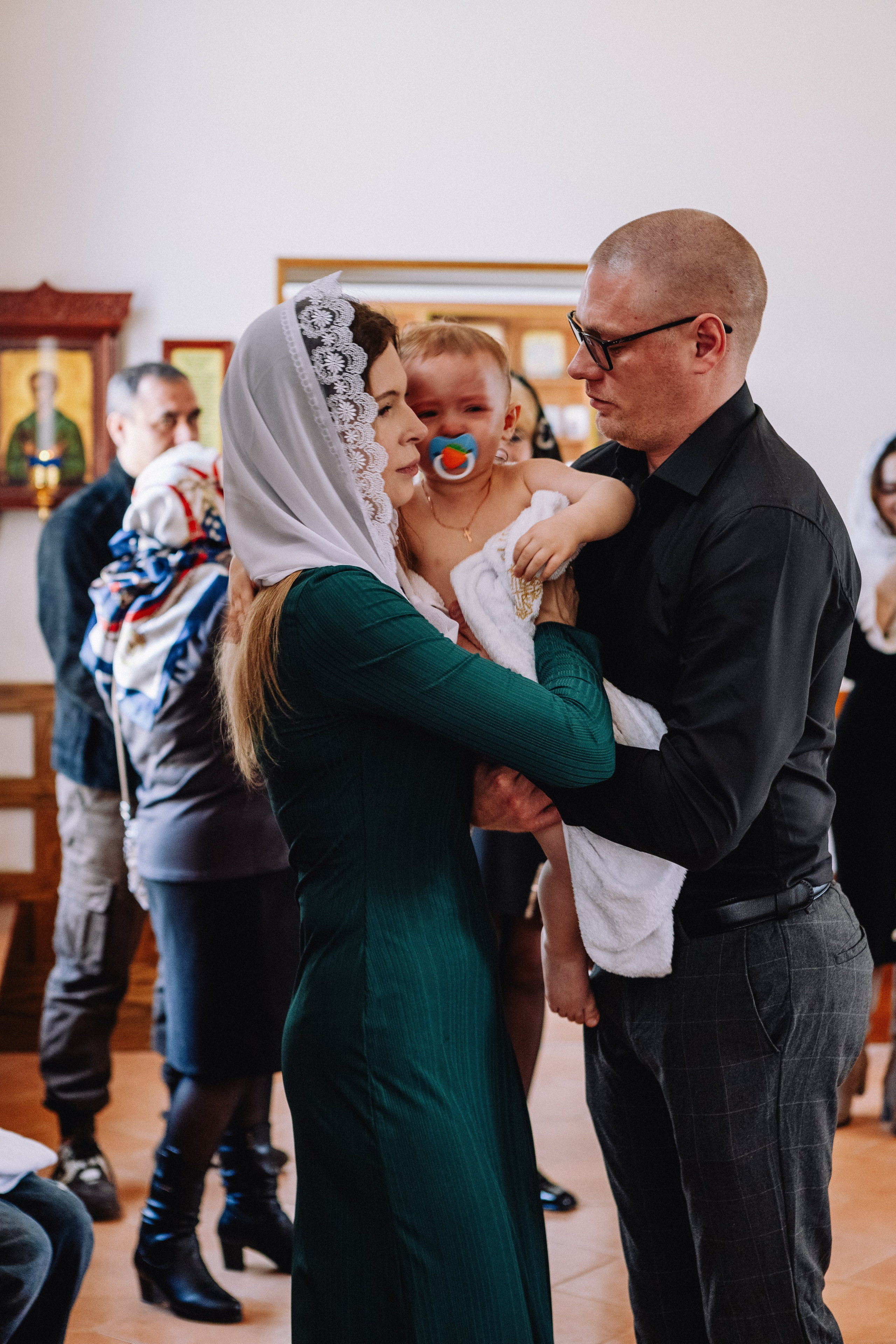 Крещение Артема и Полины. Фотограф в Курске Смирнов Евгений