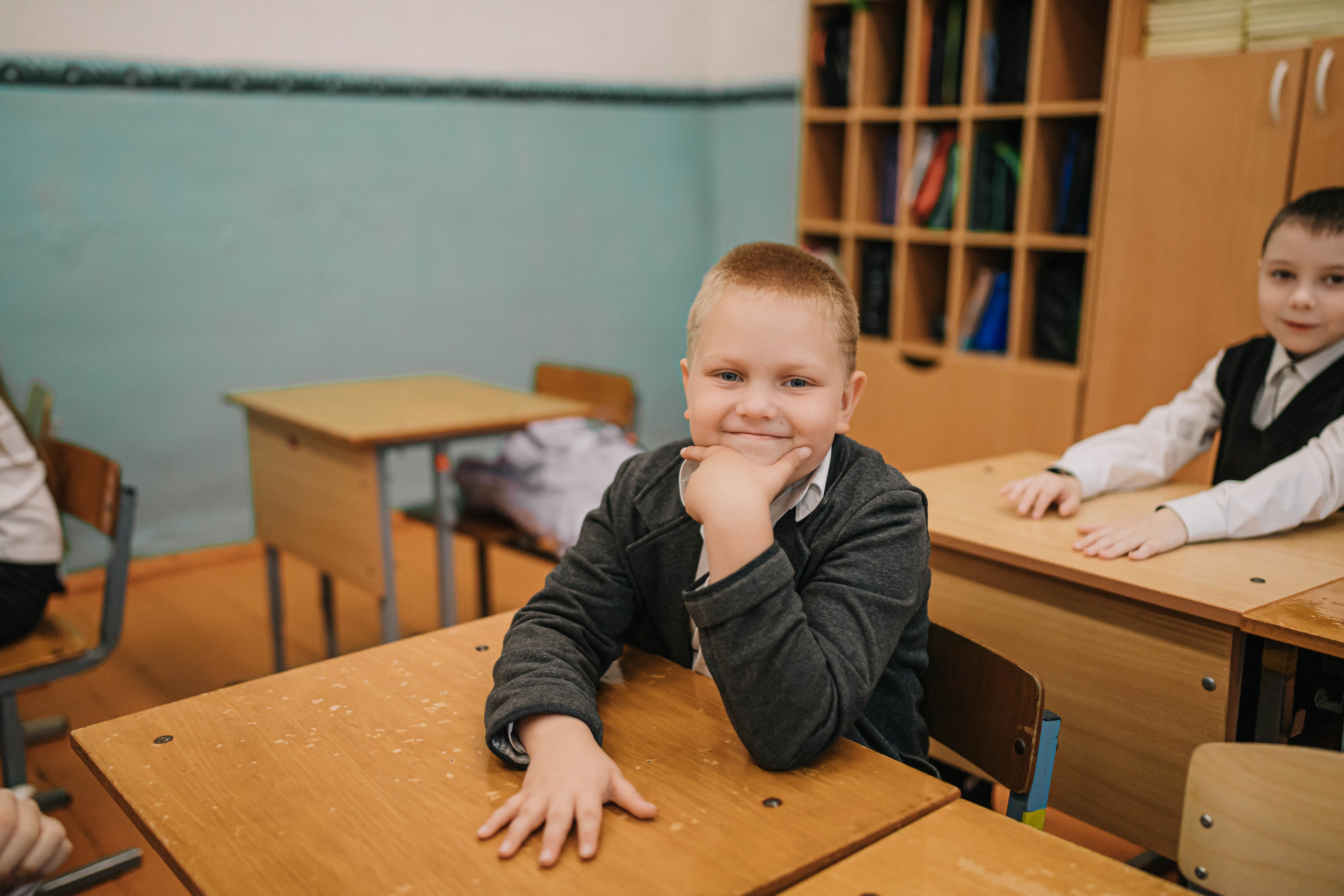 Школьные будни 2 класс. Фотограф Дарья Маташкова