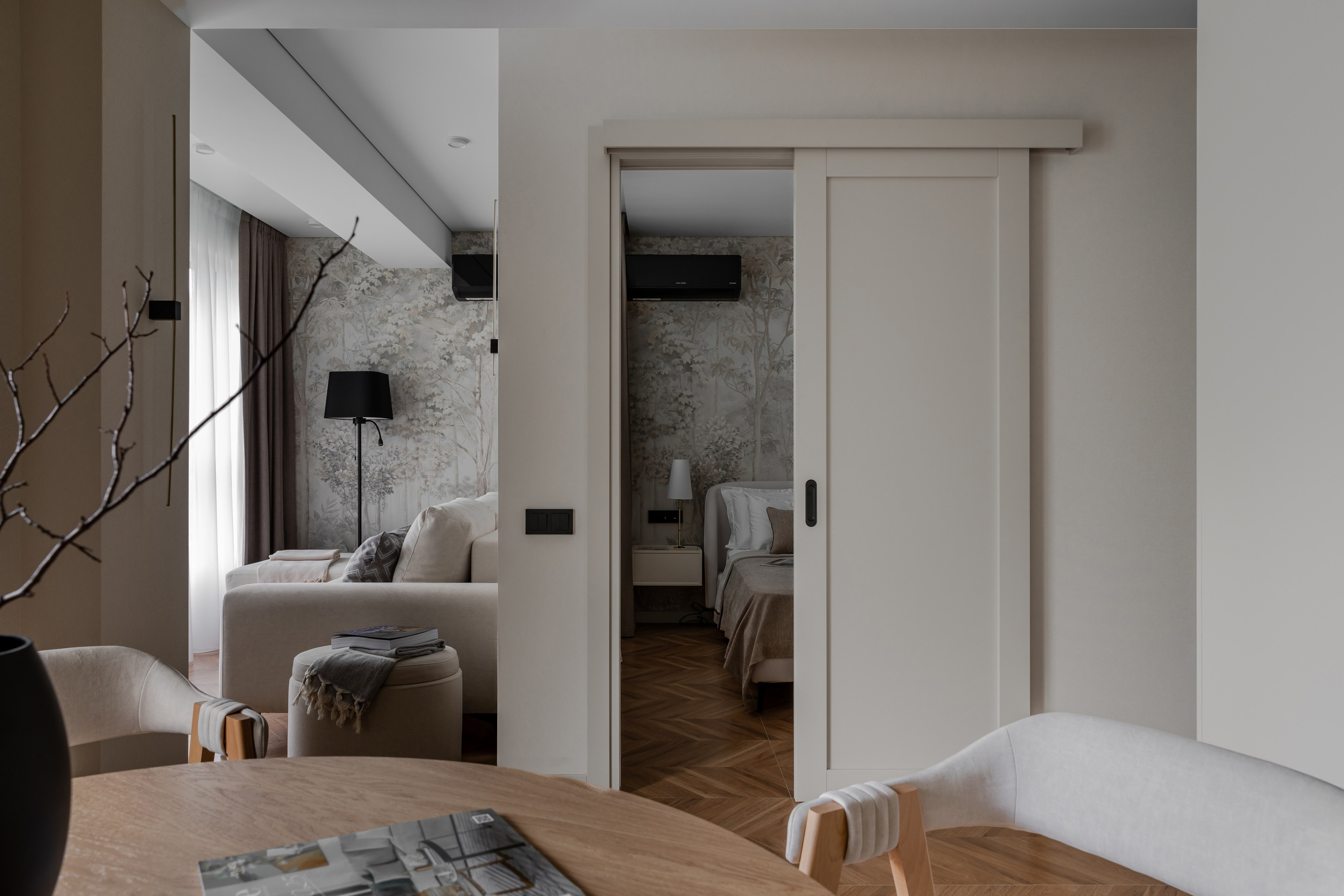 Дизайн-проект: Елена Ткачева. ЖК Южный парк, Сочи. Интерьерный фотограф Москва