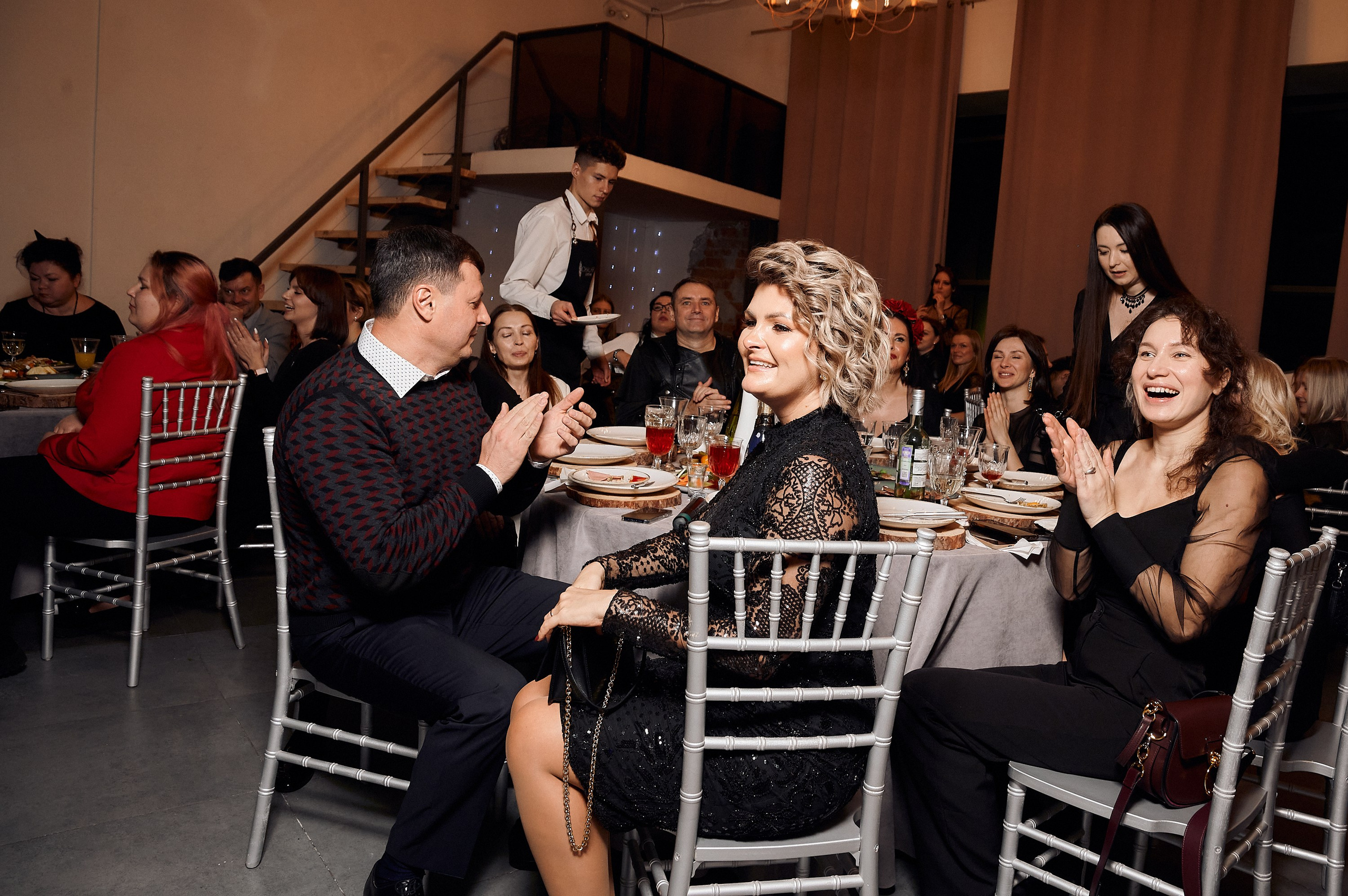 Съёмка новогоднего корпоратива для компании в Екатеринбурге