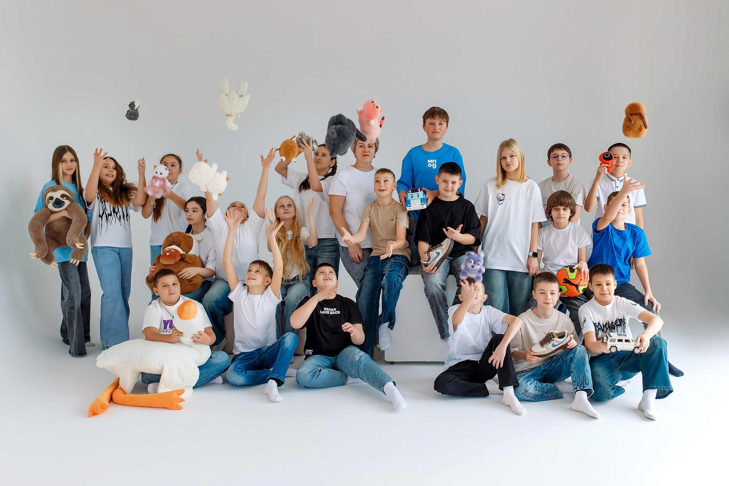 4 класс съемка в фотостудии. Фотограф Любовь Корниенко, Примоский край