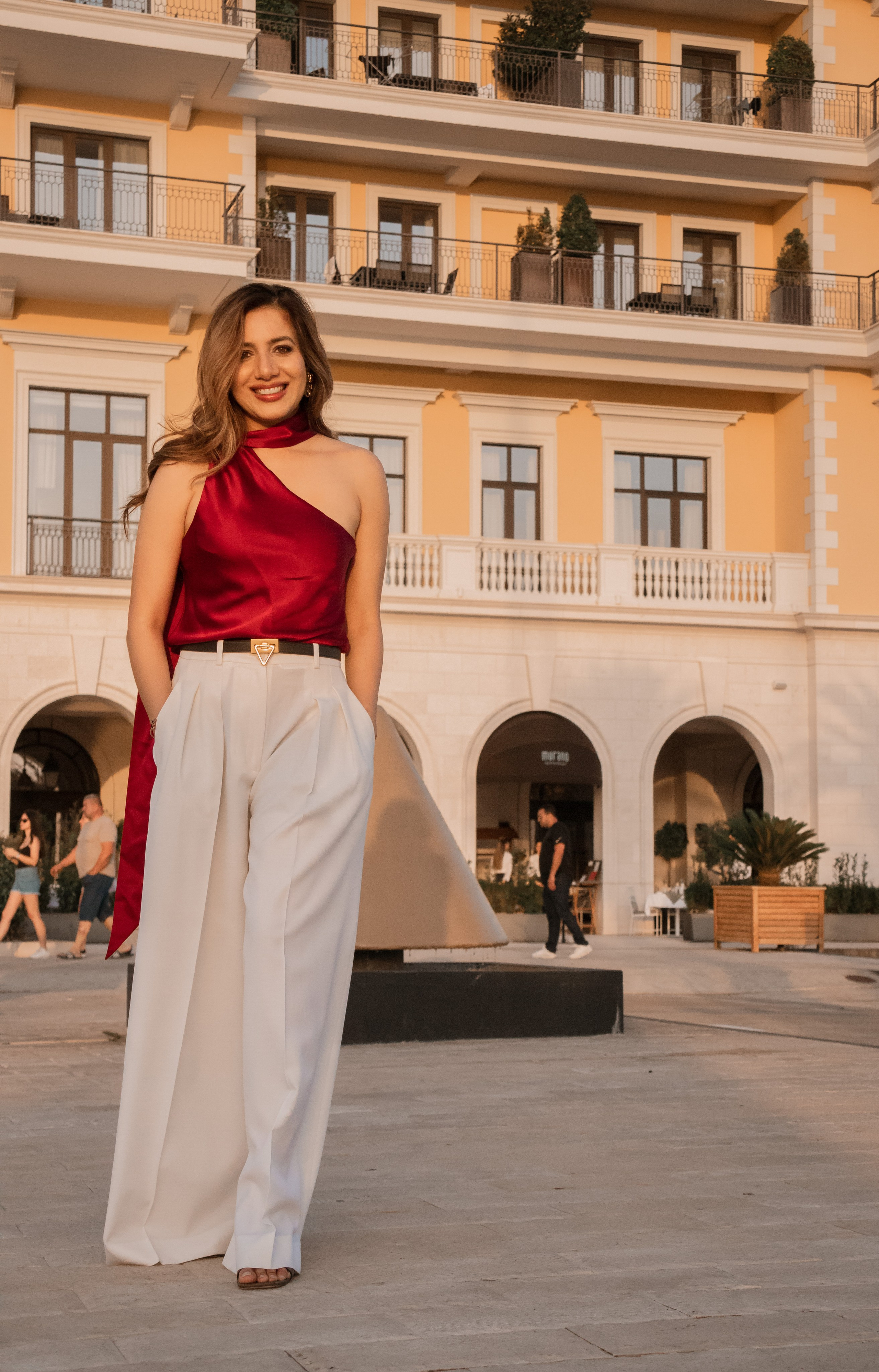 Nisha & Bharat Montenegrin anniversary. Portrait photographer in Tivat Montenegro Katerina Kirsanova