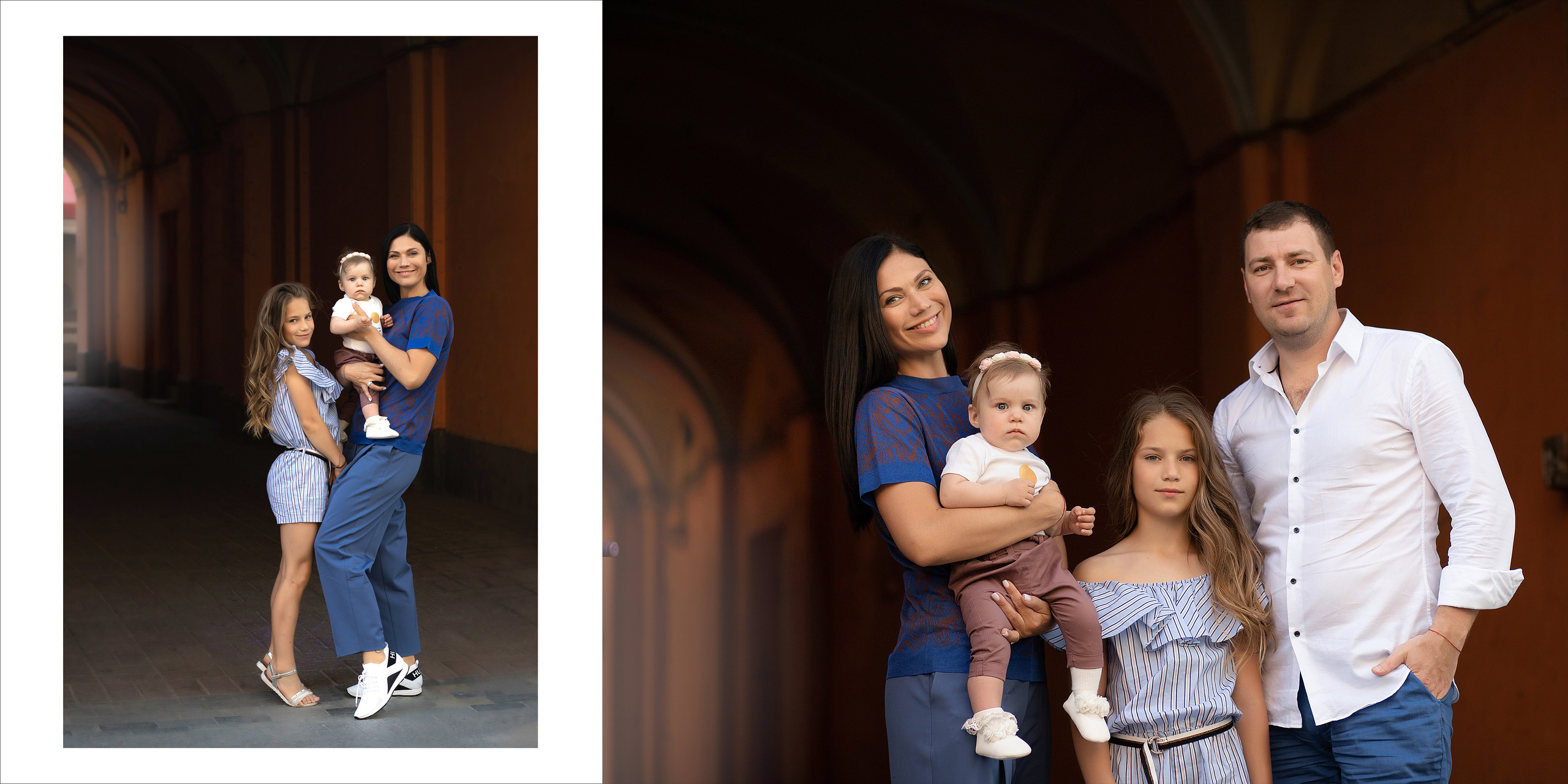 Макет фотокниги. Детский и семейный фотограф в Москве Вера Орлова