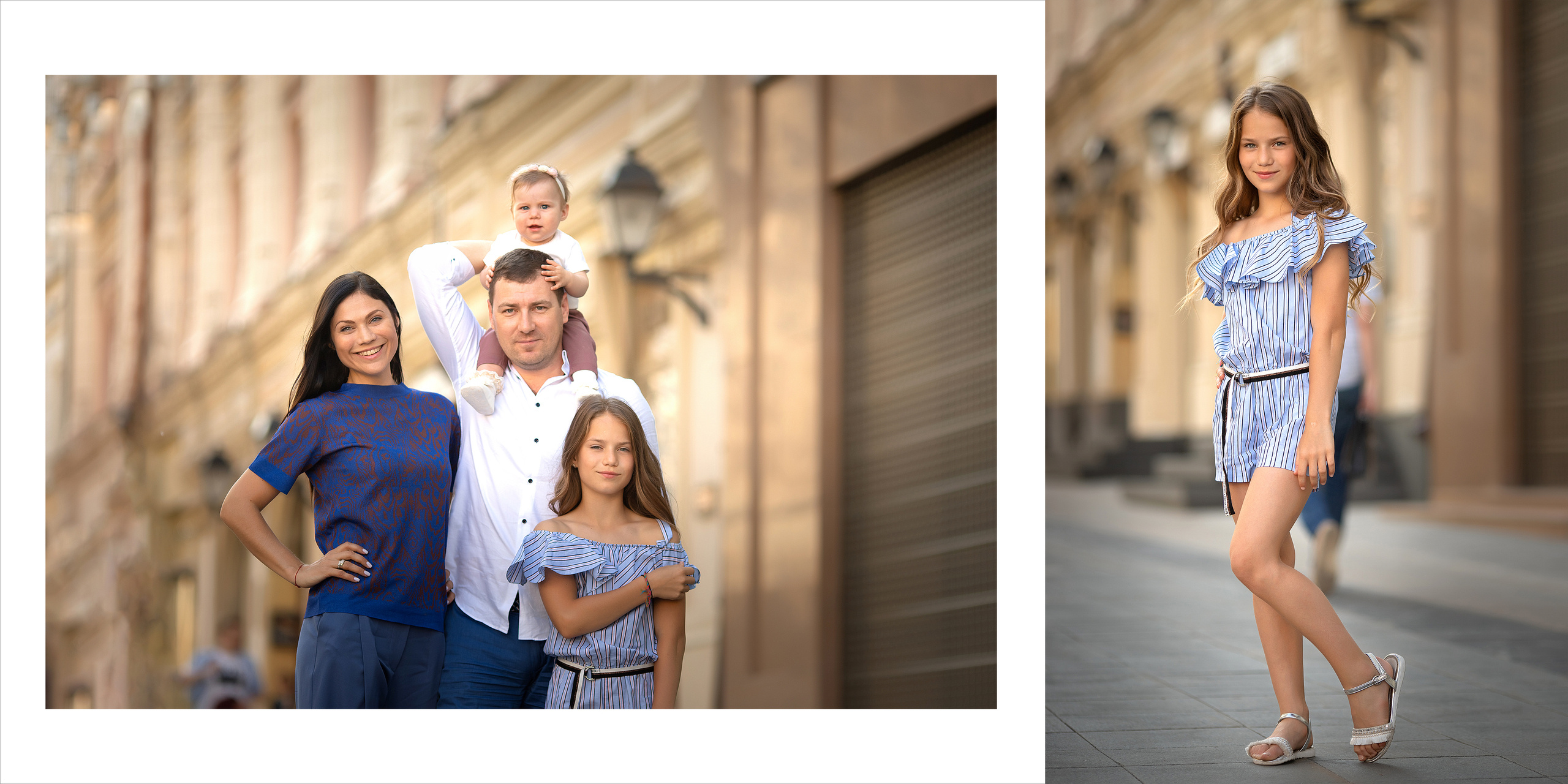 Макет фотокниги. Детский и семейный фотограф в Москве Вера Орлова