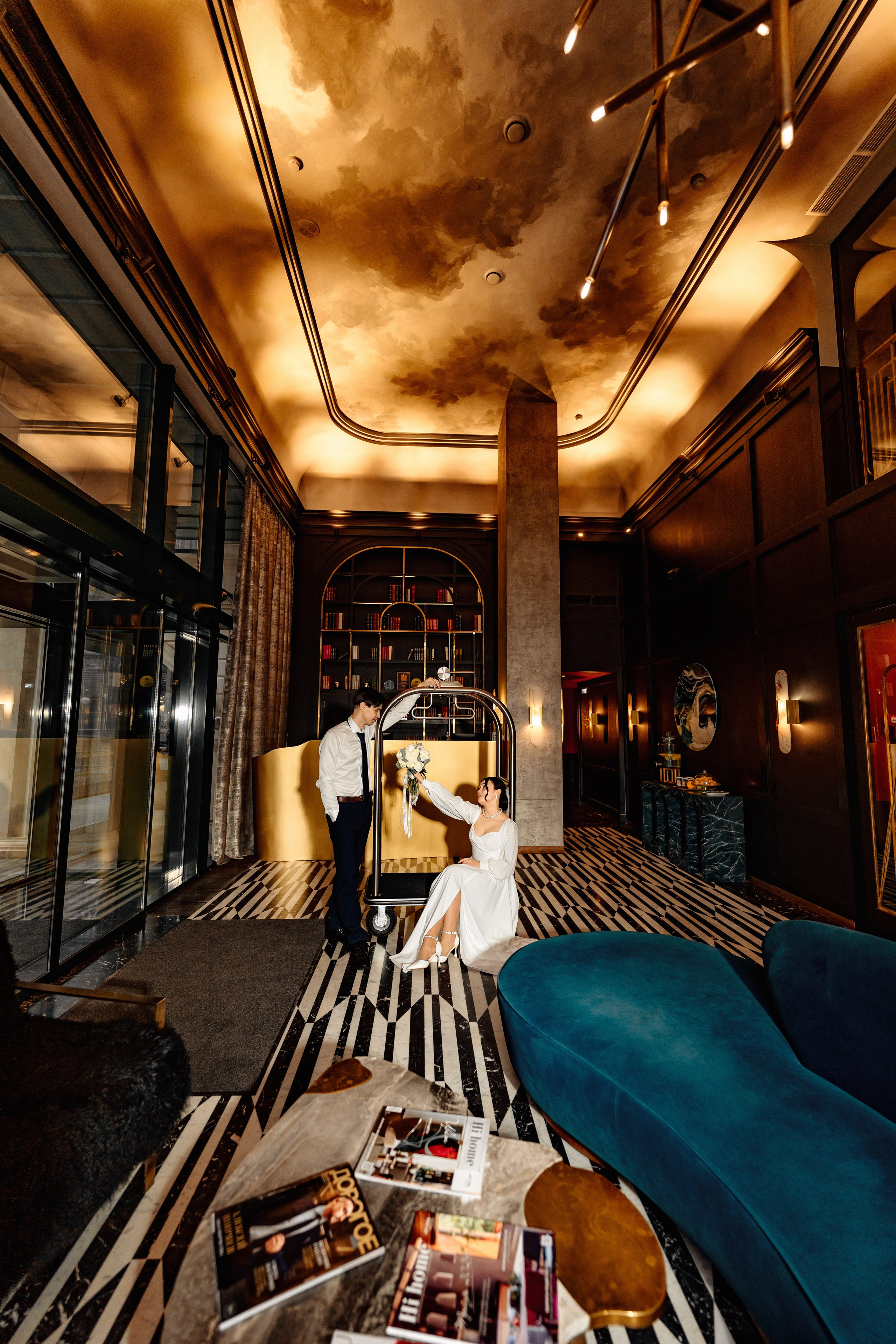 Свадебная красивая фотосессия