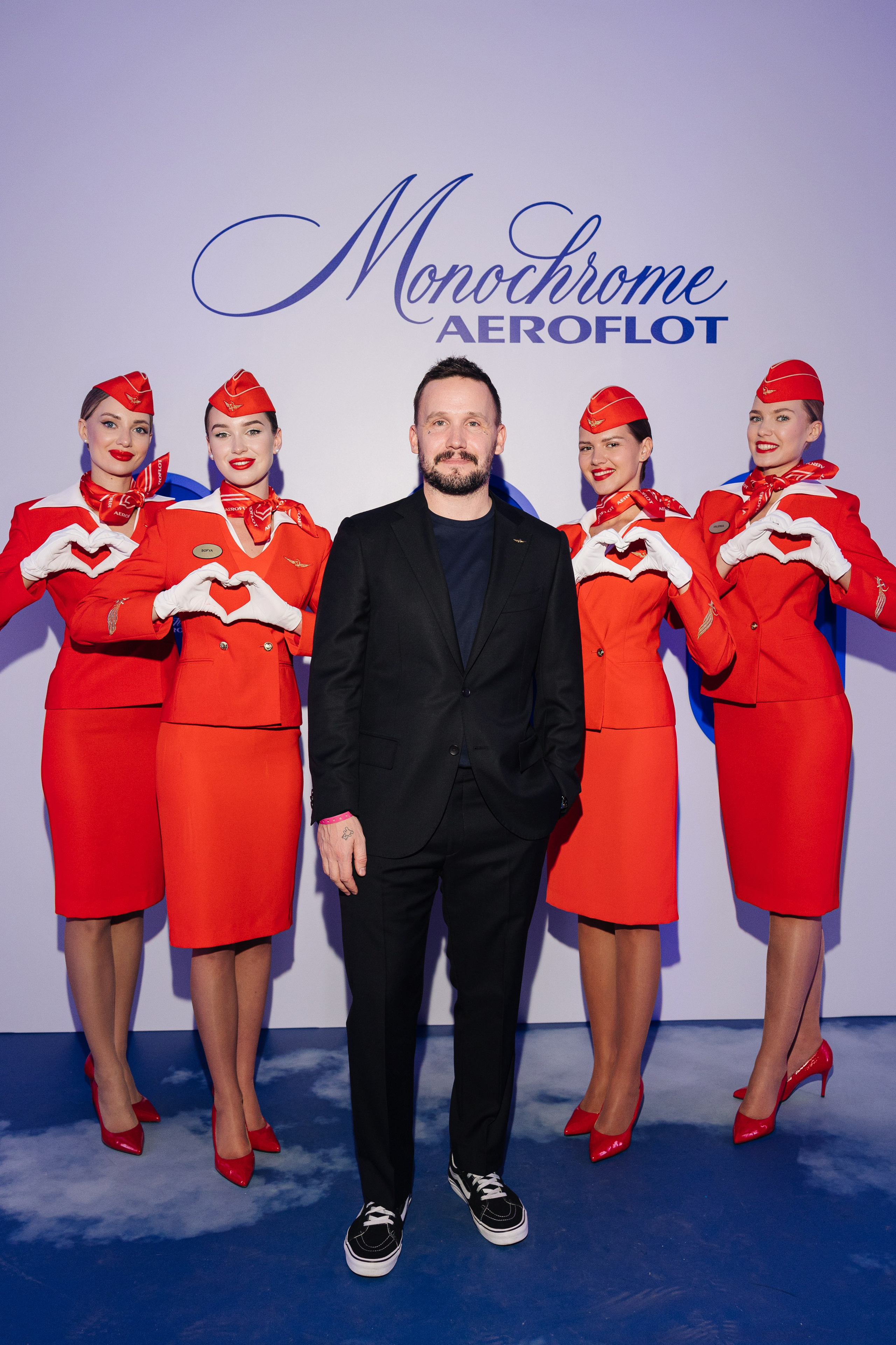 Monochrome x Aeroflot. Фотограф Олег Коровяков