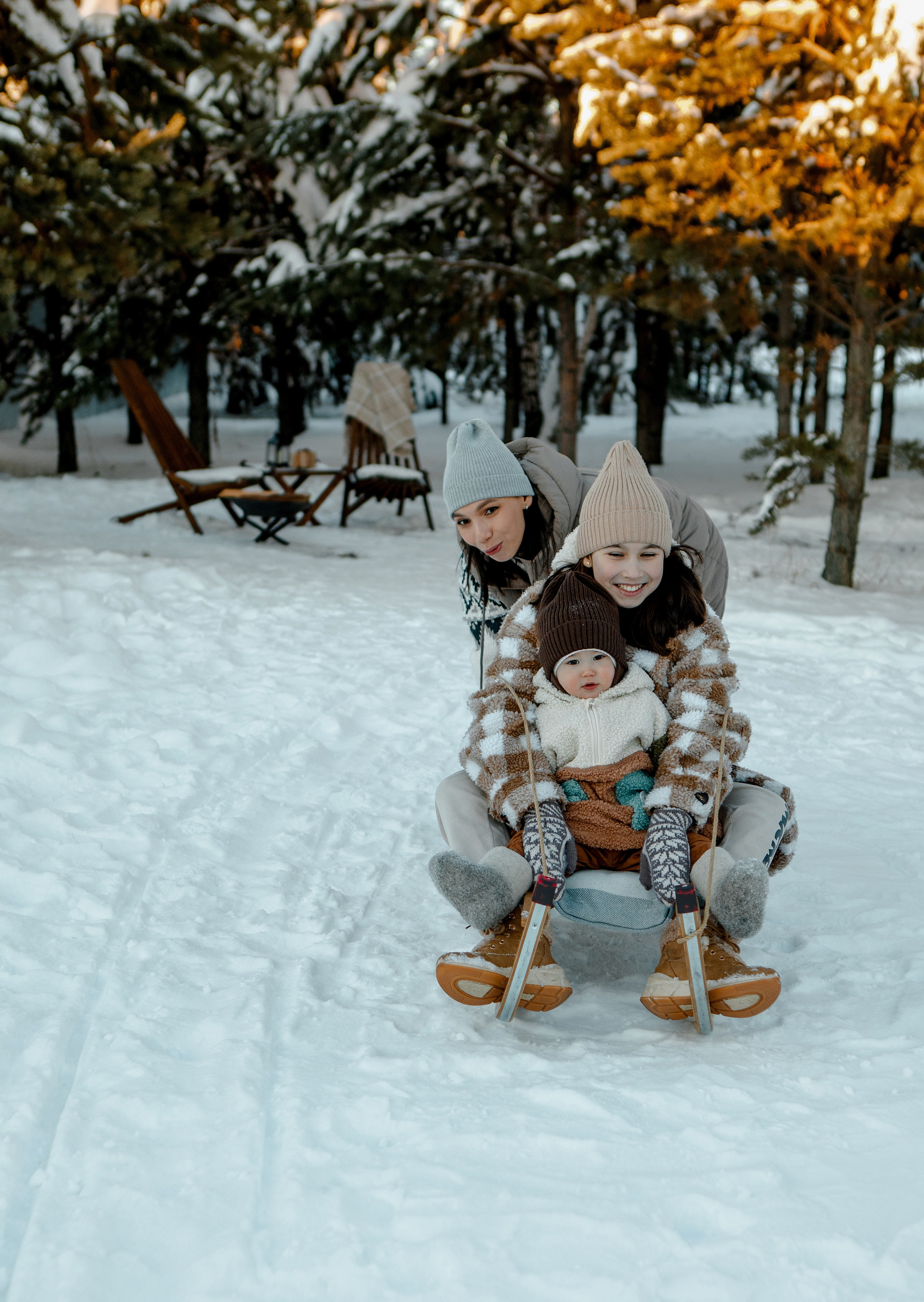 Новогодняя Семейная фотосессия. Свадебный и семейный фотограф Ибрагимова Мария из Екатеринбурга