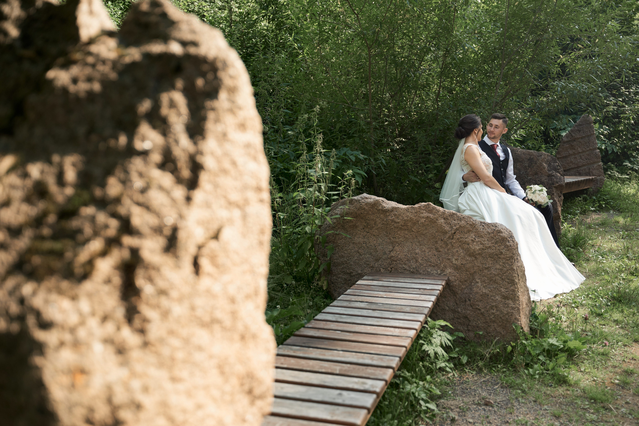 Гранитный карьер. Свадебный фотограф Александр Браво