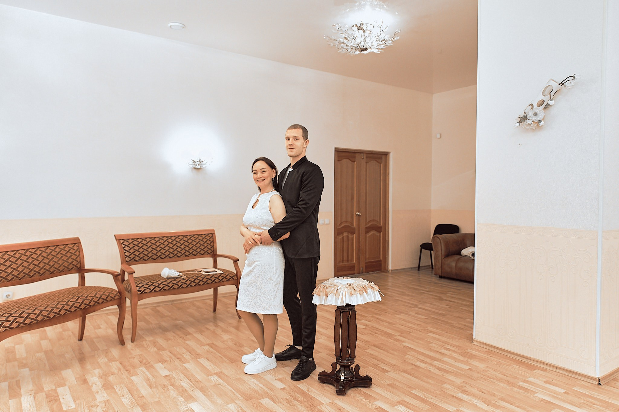 Свадебная фотосессия для Елены и Виталий (регистрация и экспресс-прогулка). Женский фотограф в Череповце Даша Акулич