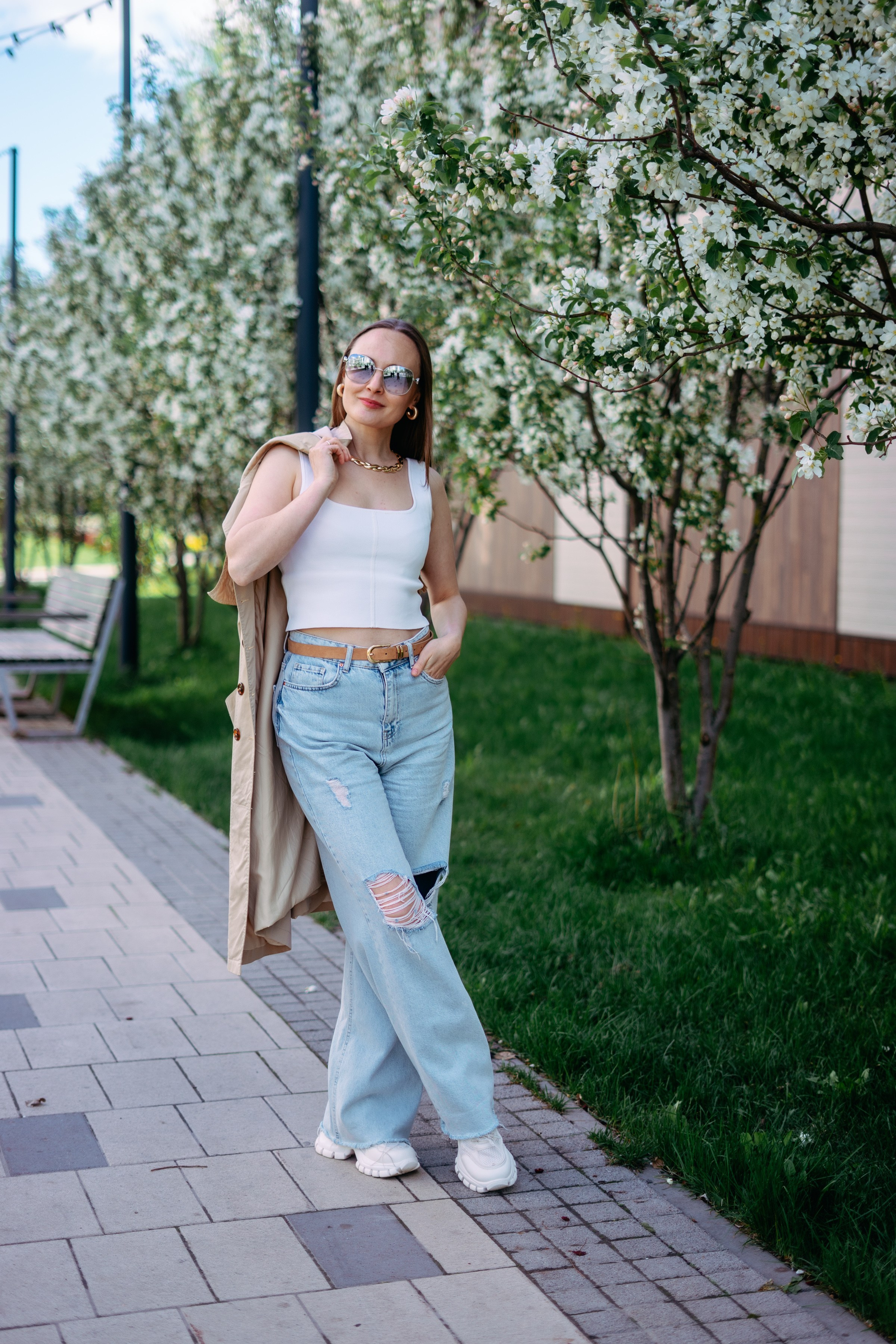 Екатерина в парке. Фотограф в Казани Алсу Багабиева