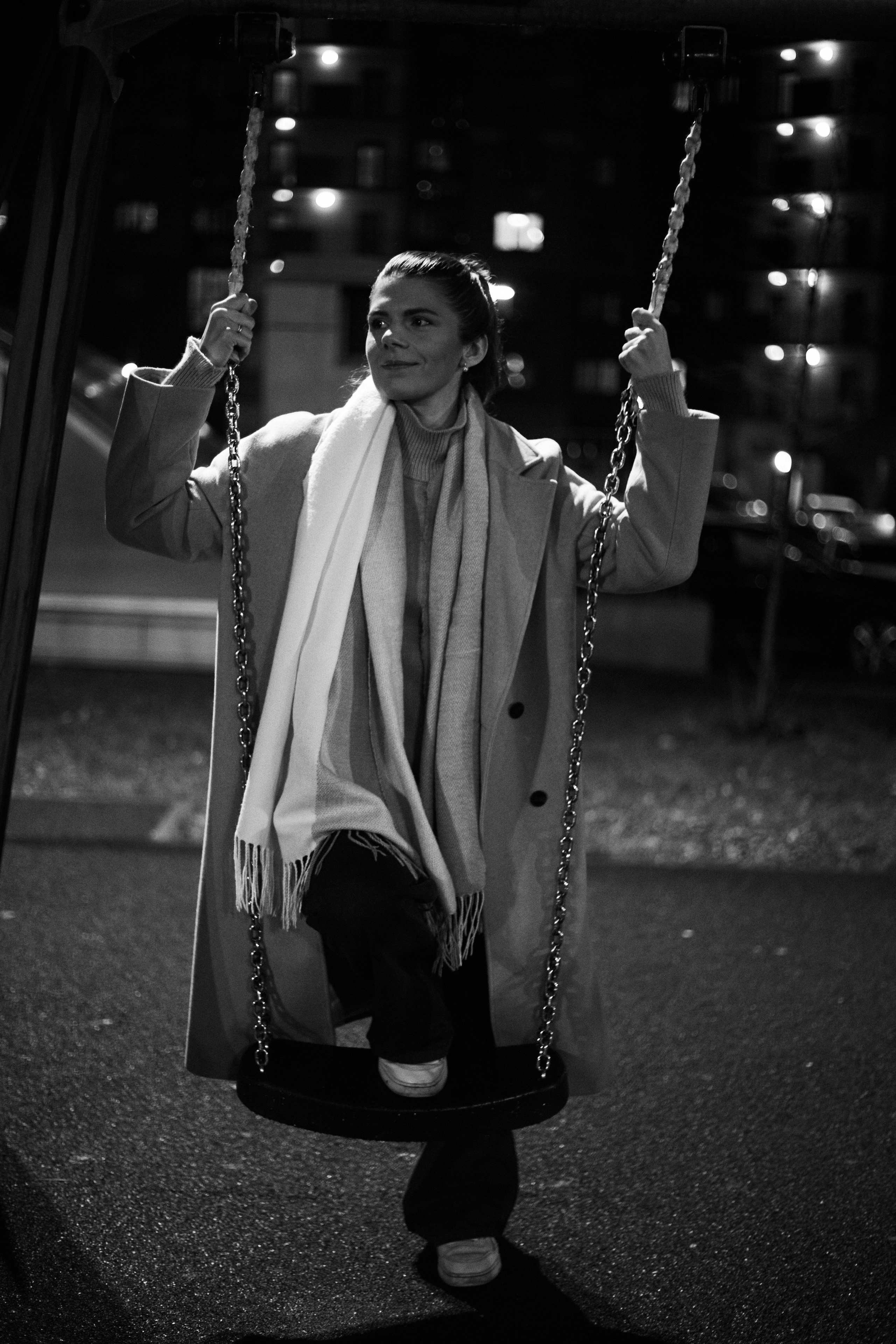 Прогулочная фотосессия в ЖК Сколковский. Анна Потявина. Фотограф Москва