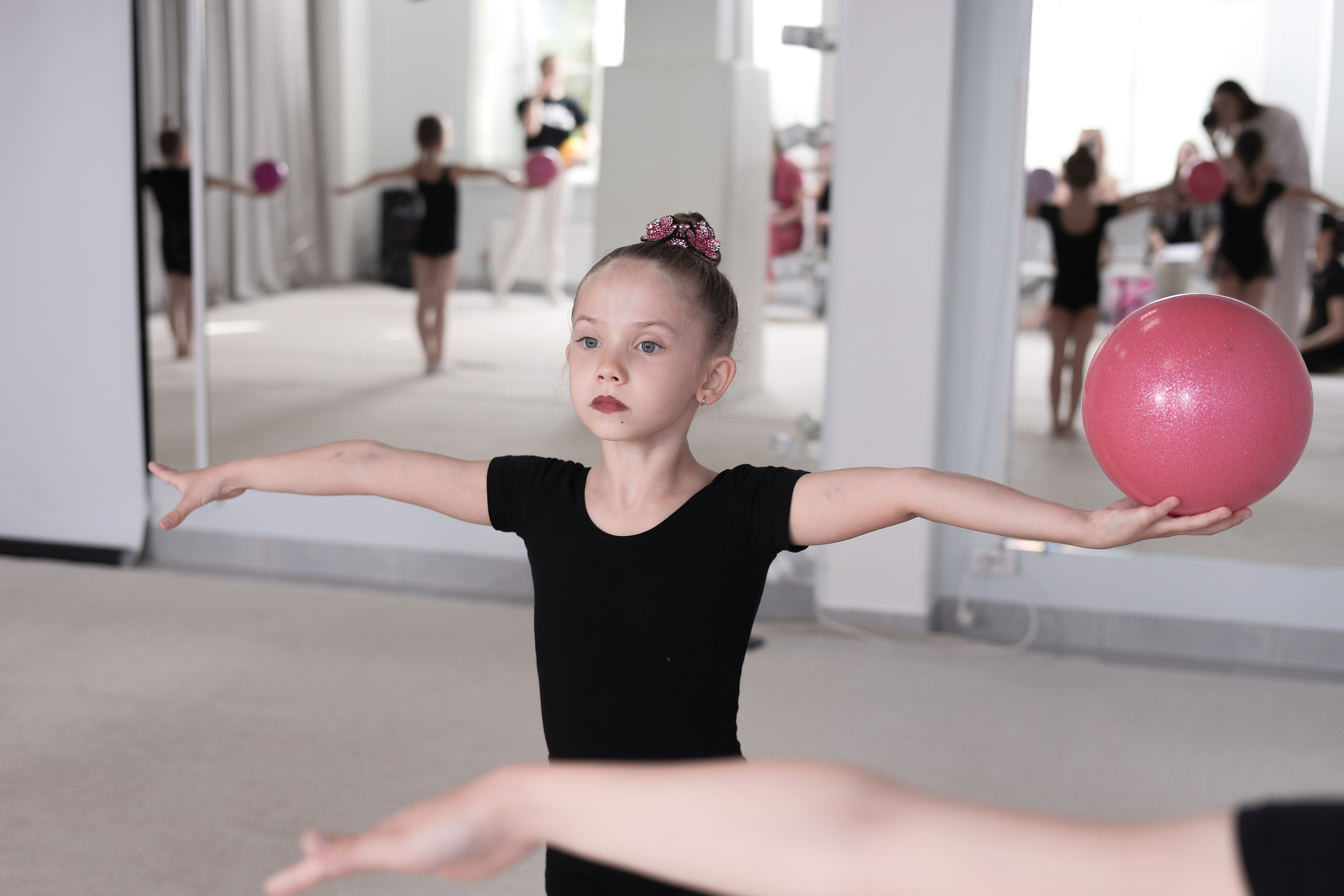 Открытый урок гимнастика. Фотограф Надршина Лилия