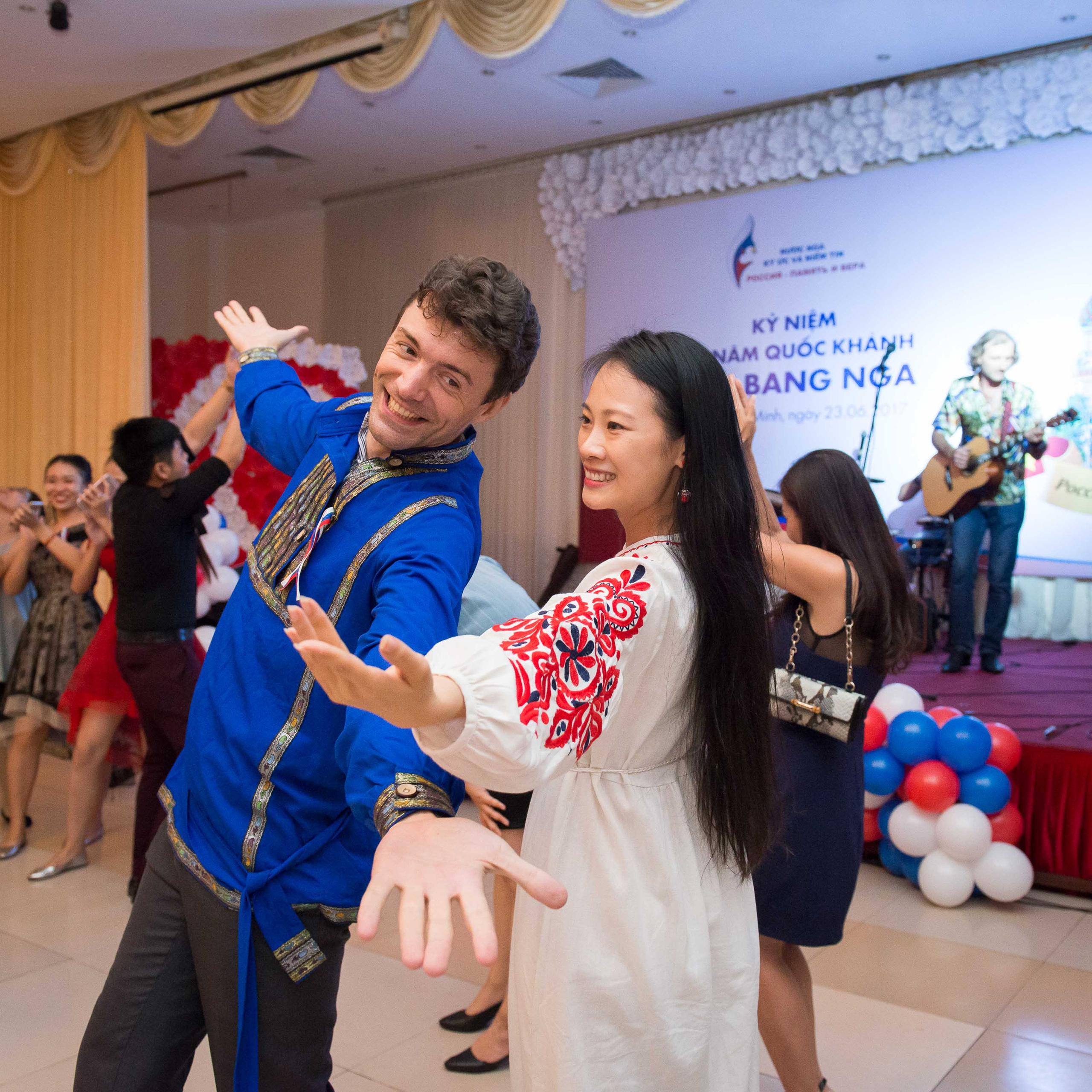 День России во Вьетнаме. Юлия Розанова, коммерческий фоторепортаж в Москве