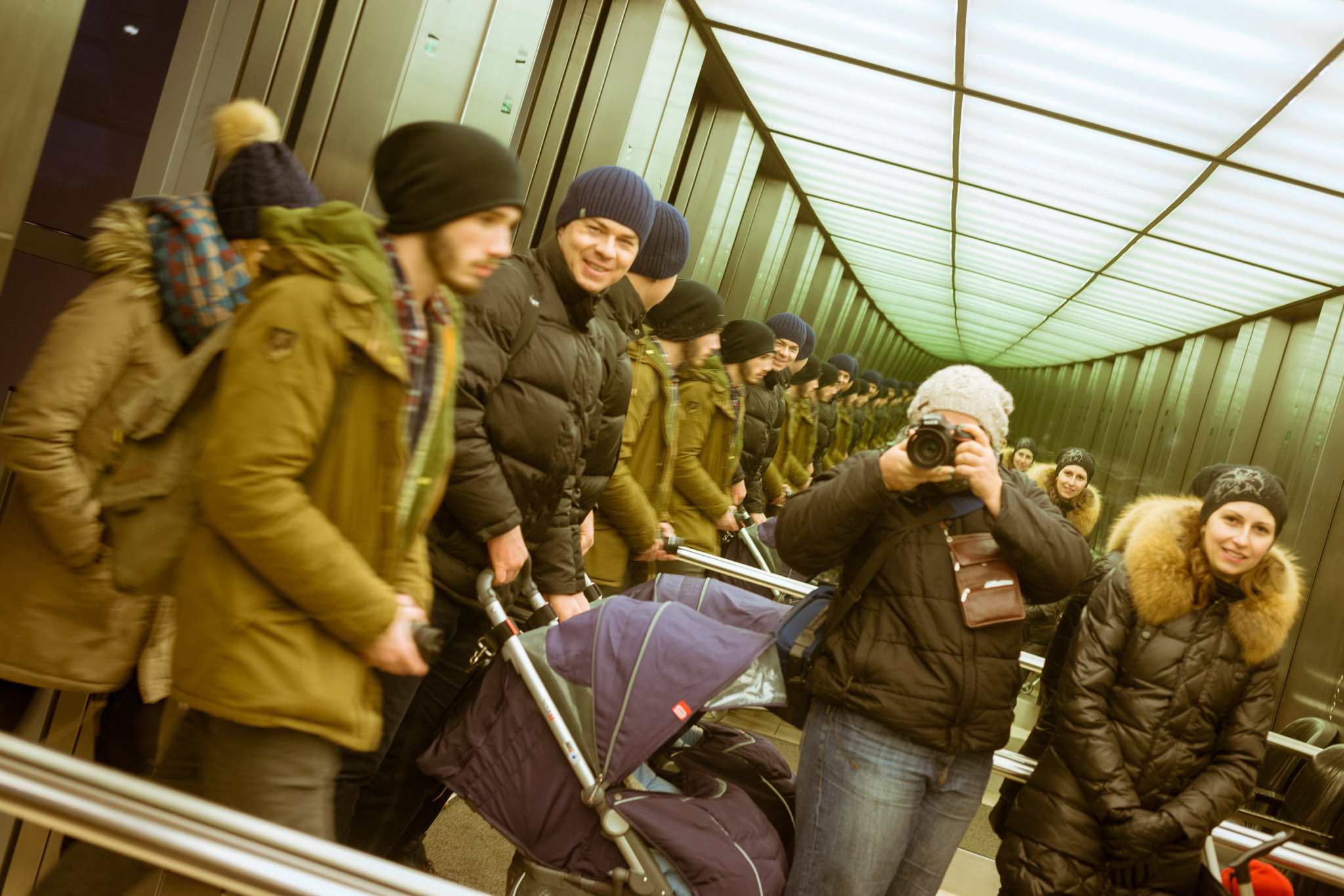Берлин Jan '15. Юлия Розанова, коммерческий фоторепортаж в Москве
