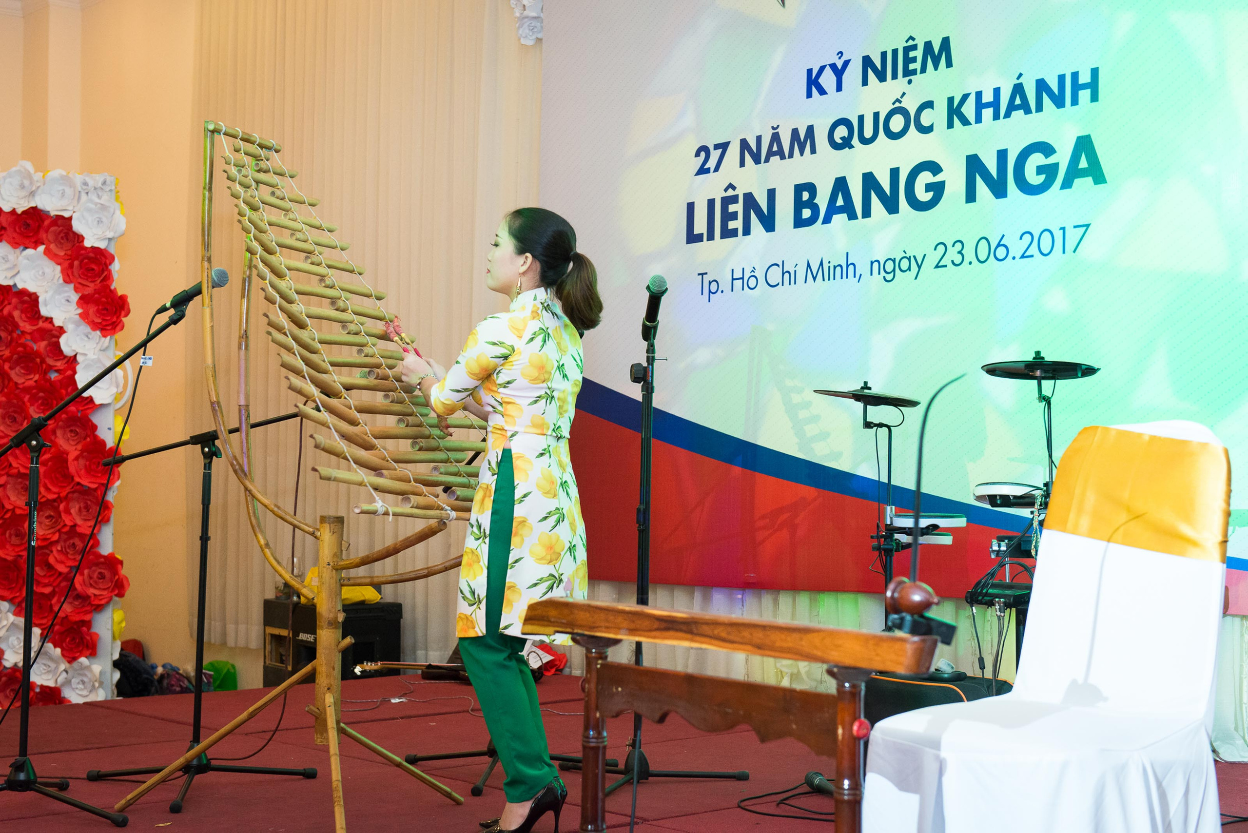 День России во Вьетнаме. Юлия Розанова, коммерческий фоторепортаж в Москве