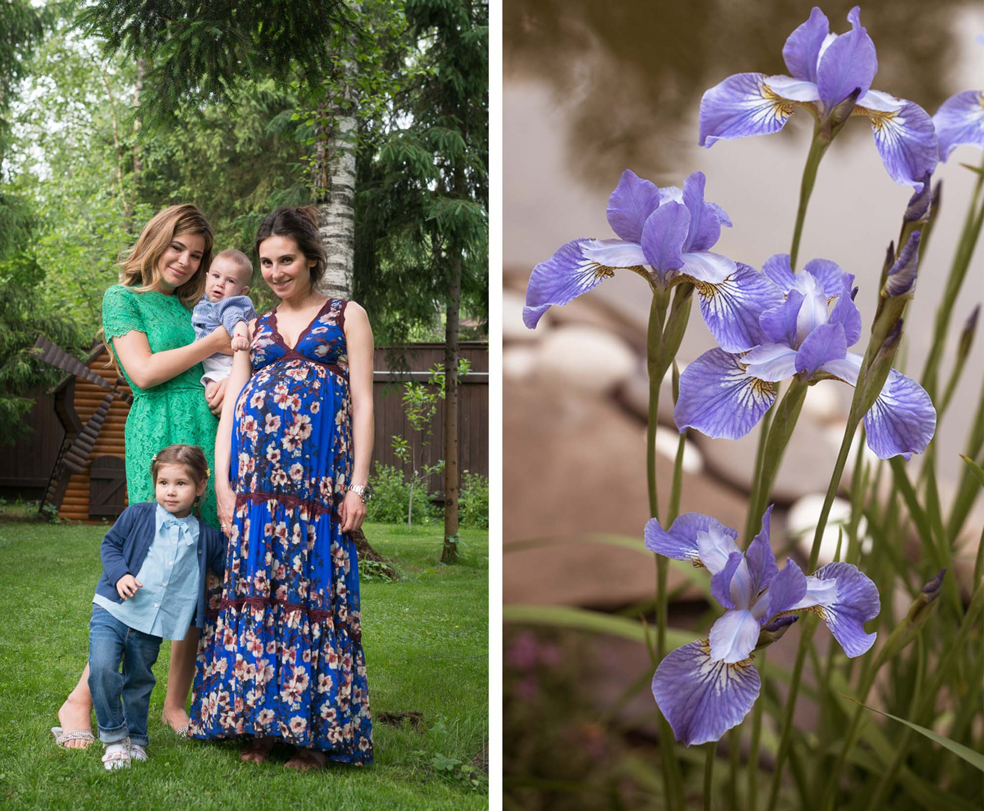 Давид 1 год. Праздник на даче. Юлия Розанова, коммерческий фоторепортаж в Москве