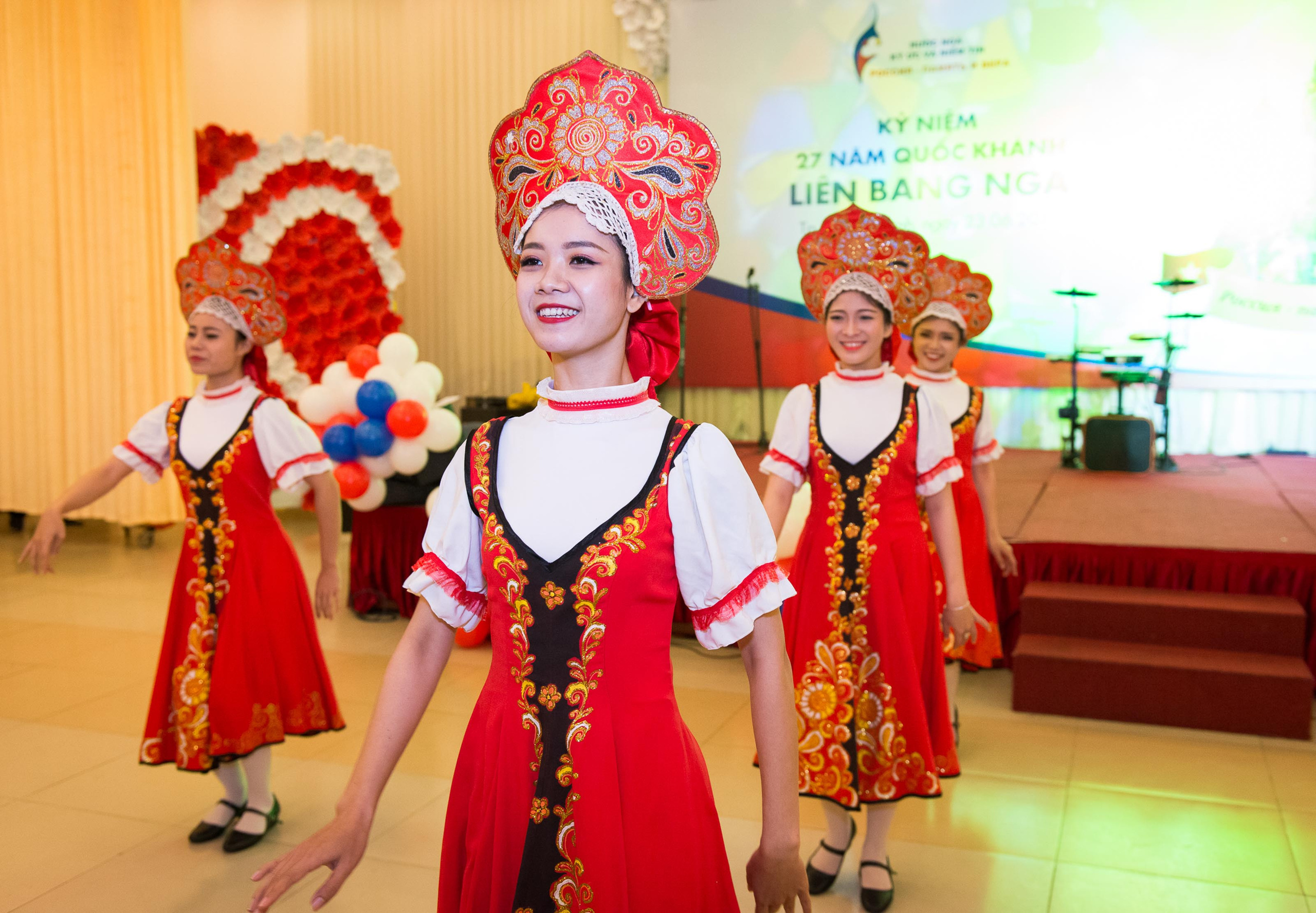 День России во Вьетнаме. Юлия Розанова, коммерческий фоторепортаж в Москве