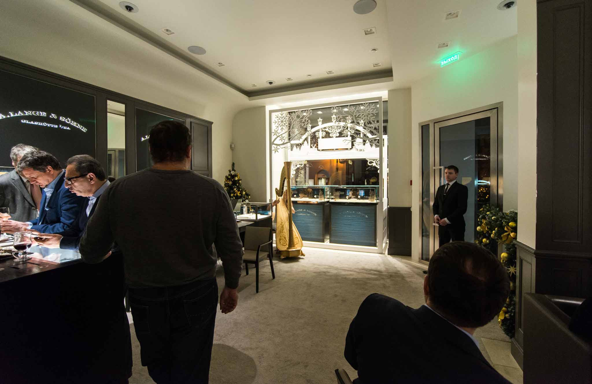 Бутик часов A.Lange & Sohne. Юлия Розанова, коммерческий фоторепортаж в Москве