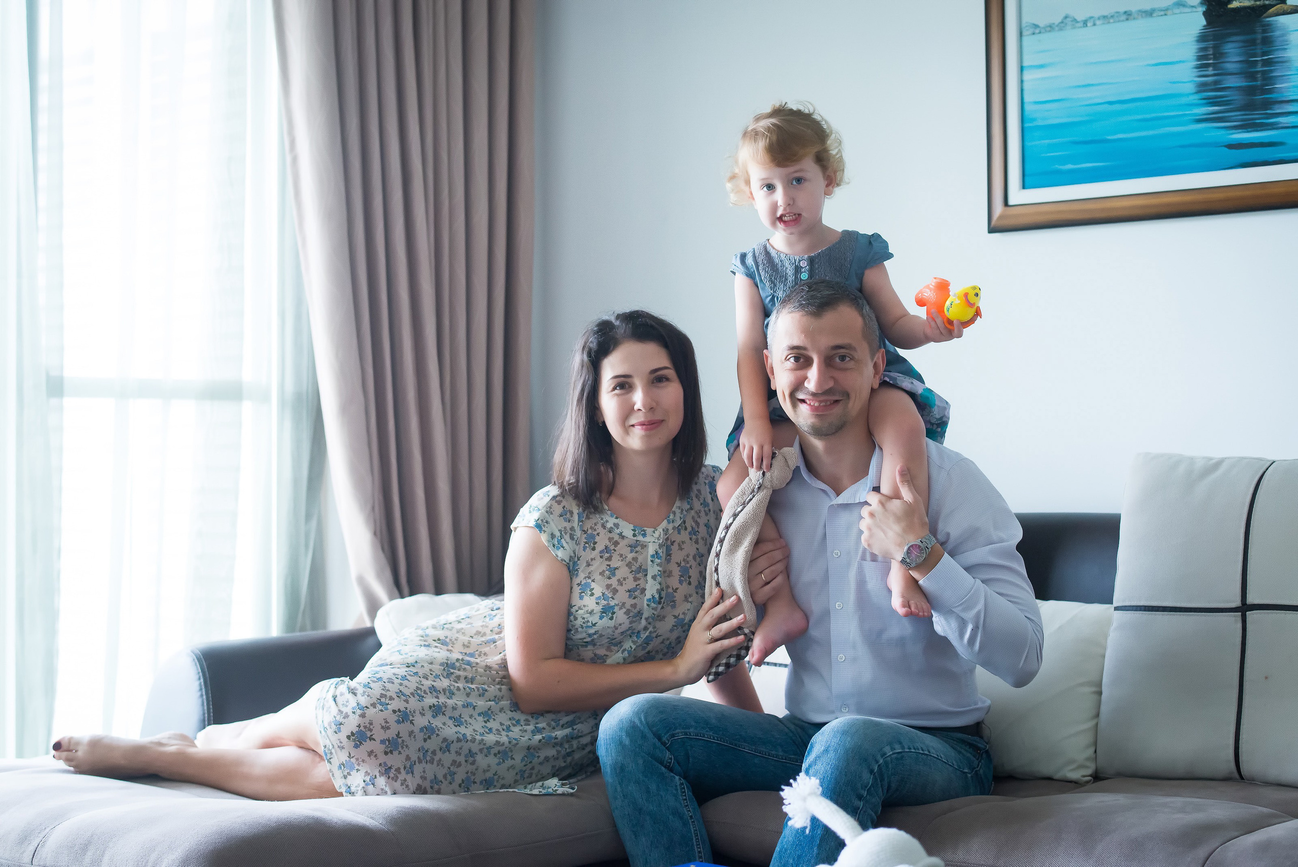 Дима и Алла. Алиса идёт впервые в сад. Вьетнам. Юлия Розанова, коммерческий фоторепортаж в Москве